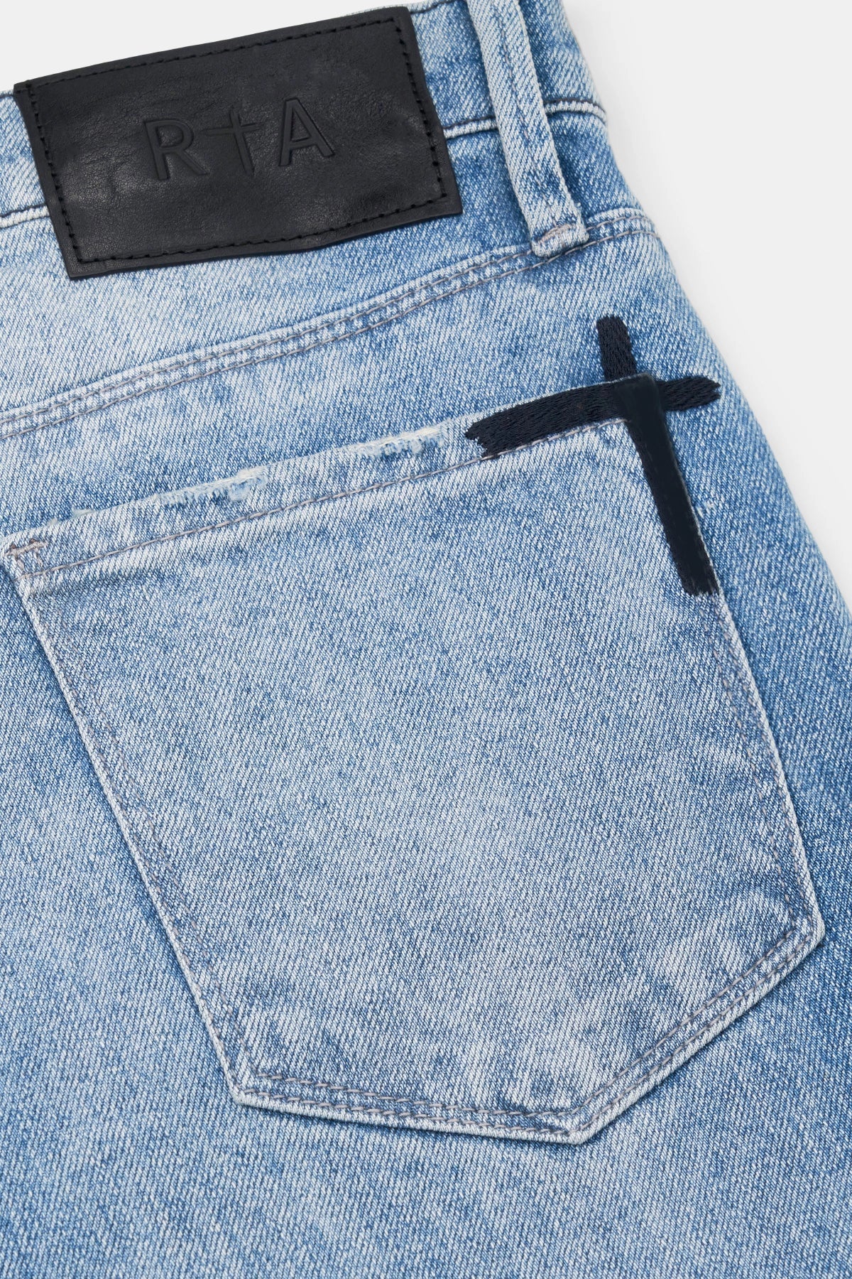 BRYANT RIPPED SKINNY JEAN | DISTRESSED VINTAGE BLUE