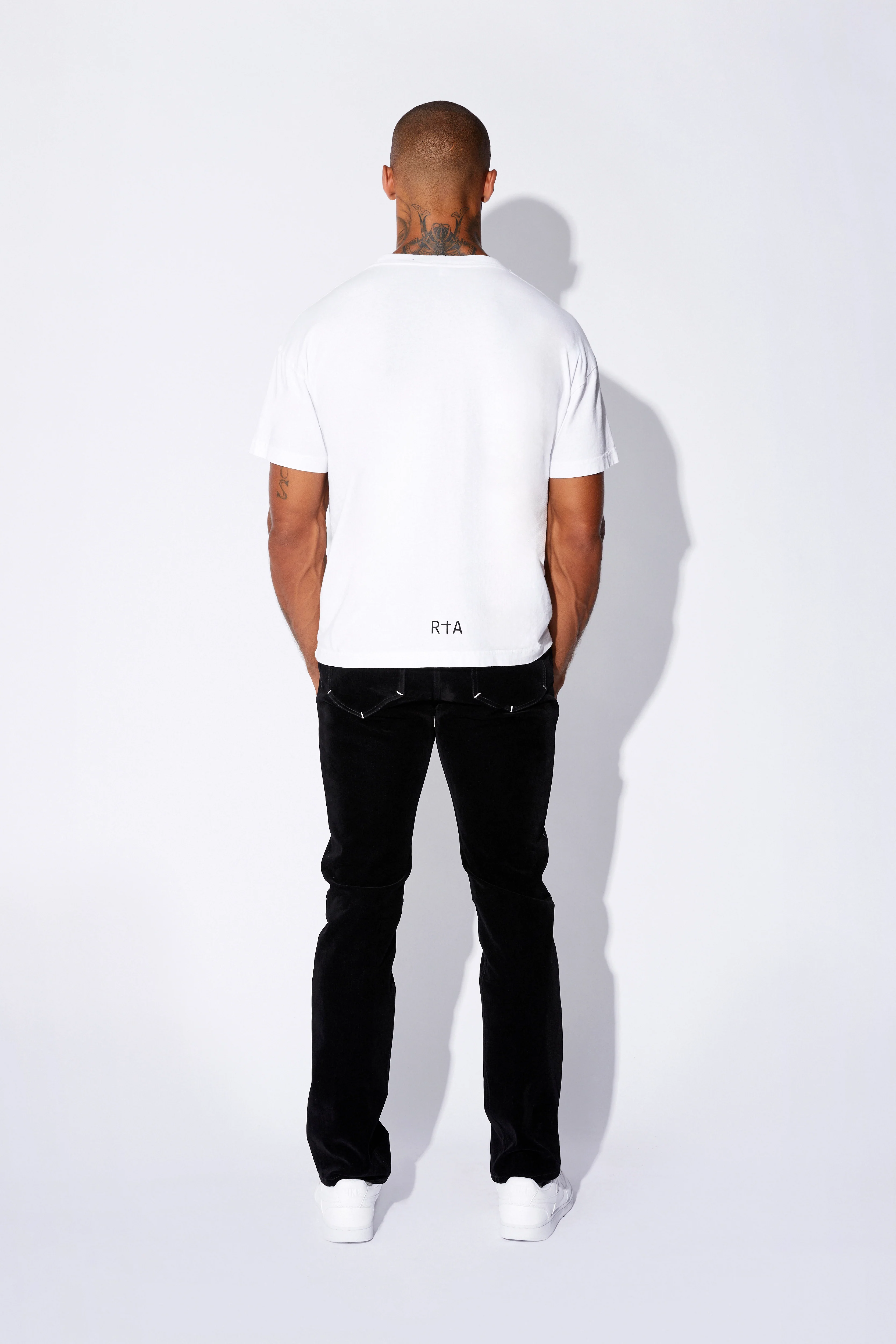 SHORT SLEEVE TEE | WHITE OLD ENGLISH 4 SHORT SLEEVE TEE | WHITE OLD ENGLISH