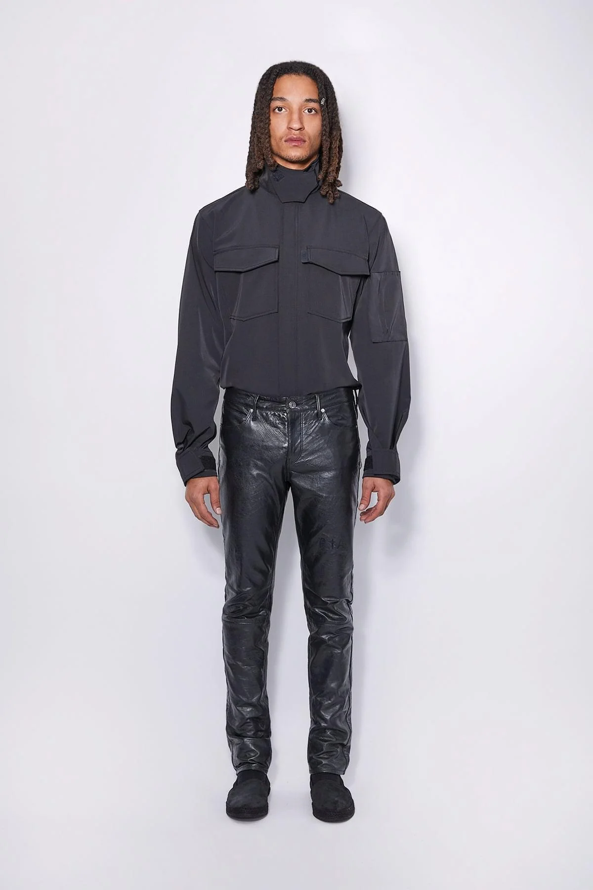 AKIO PANT | LEATHER