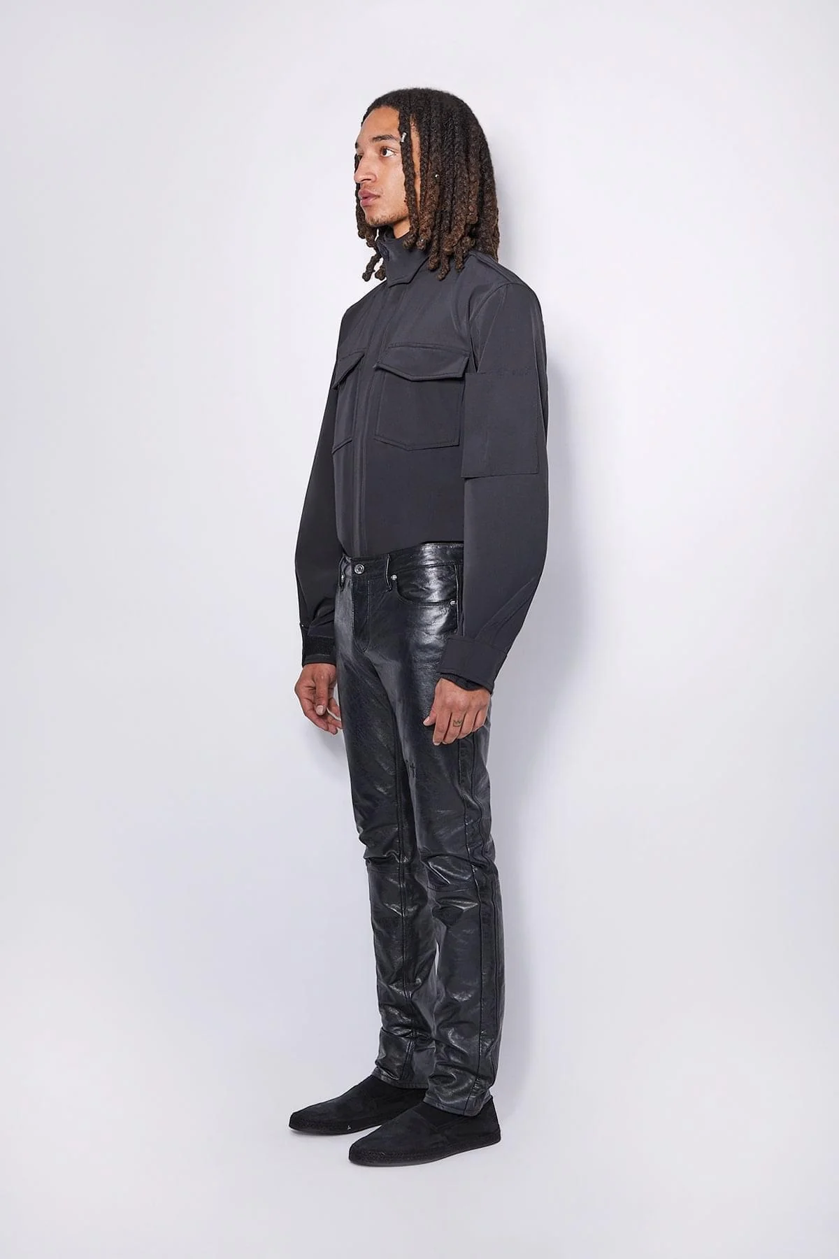 AKIO PANT | LEATHER