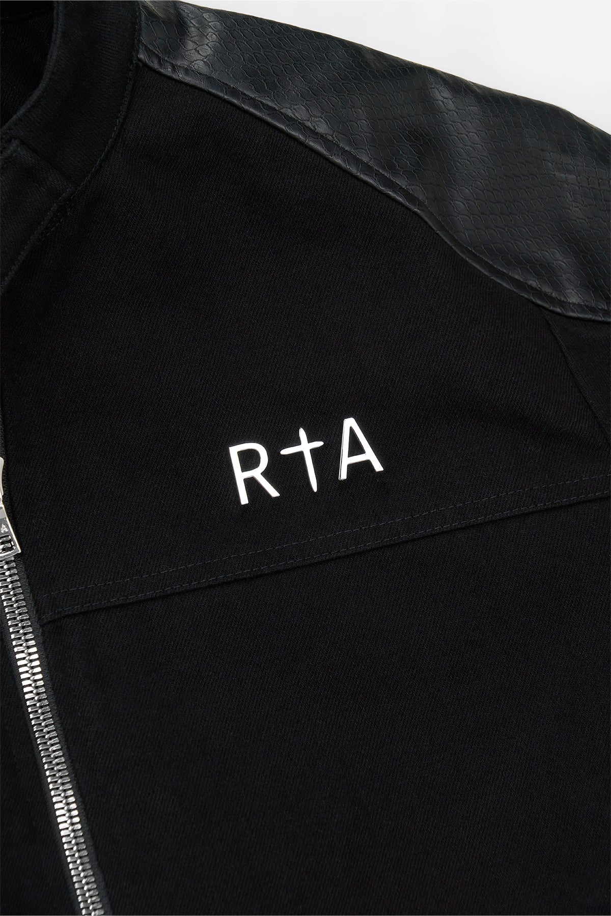 BAXTER DENIM JACKET | BLACK SNAKE