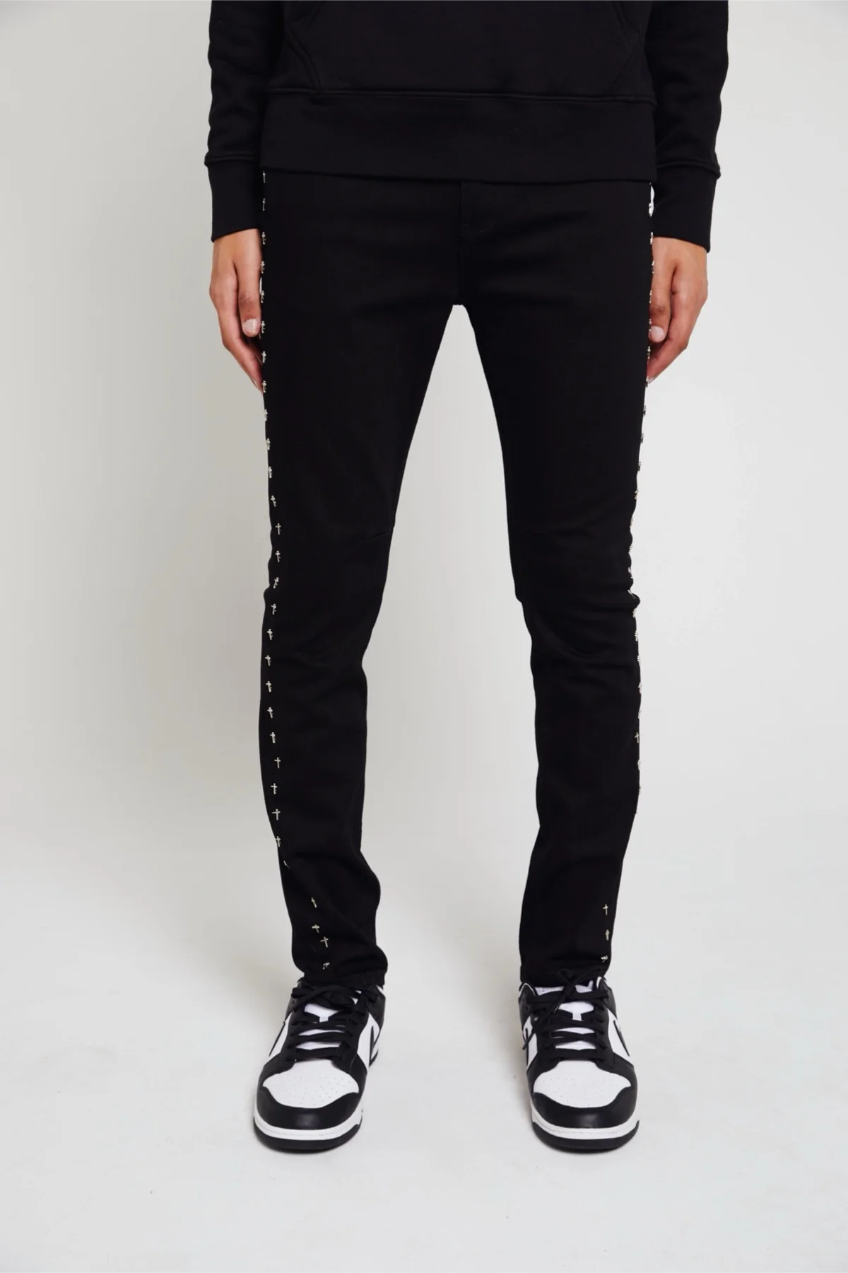 BRYANT SKINNY JEAN | BLACK CROSS