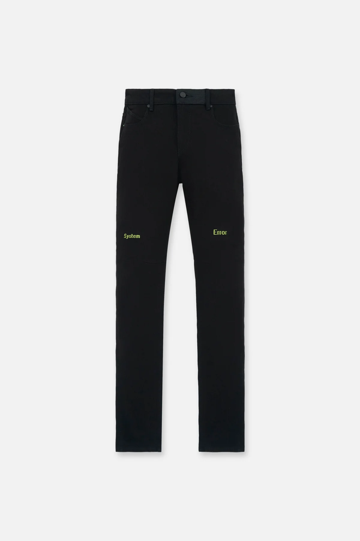 BRYANT SKINNY JEAN | BLACK GREEN DIGITAL CROSS