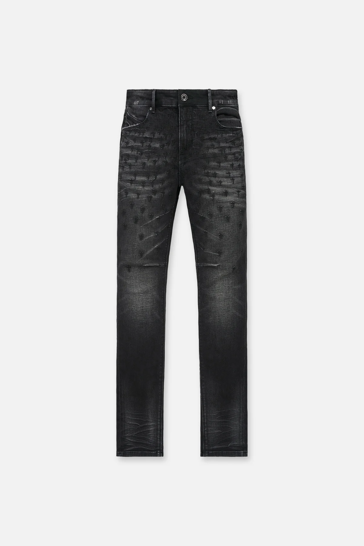 BRYANT SKINNY JEAN | GRAPHITE FADE ALLOVER CROSS