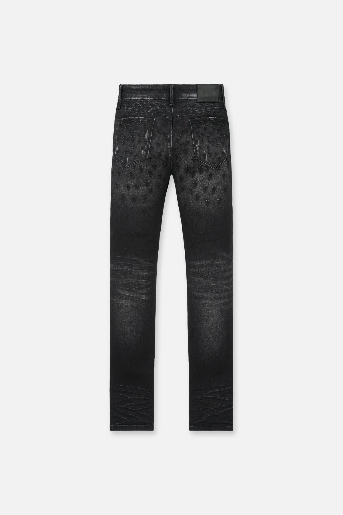 BRYANT SKINNY JEAN | GRAPHITE FADE ALLOVER CROSS