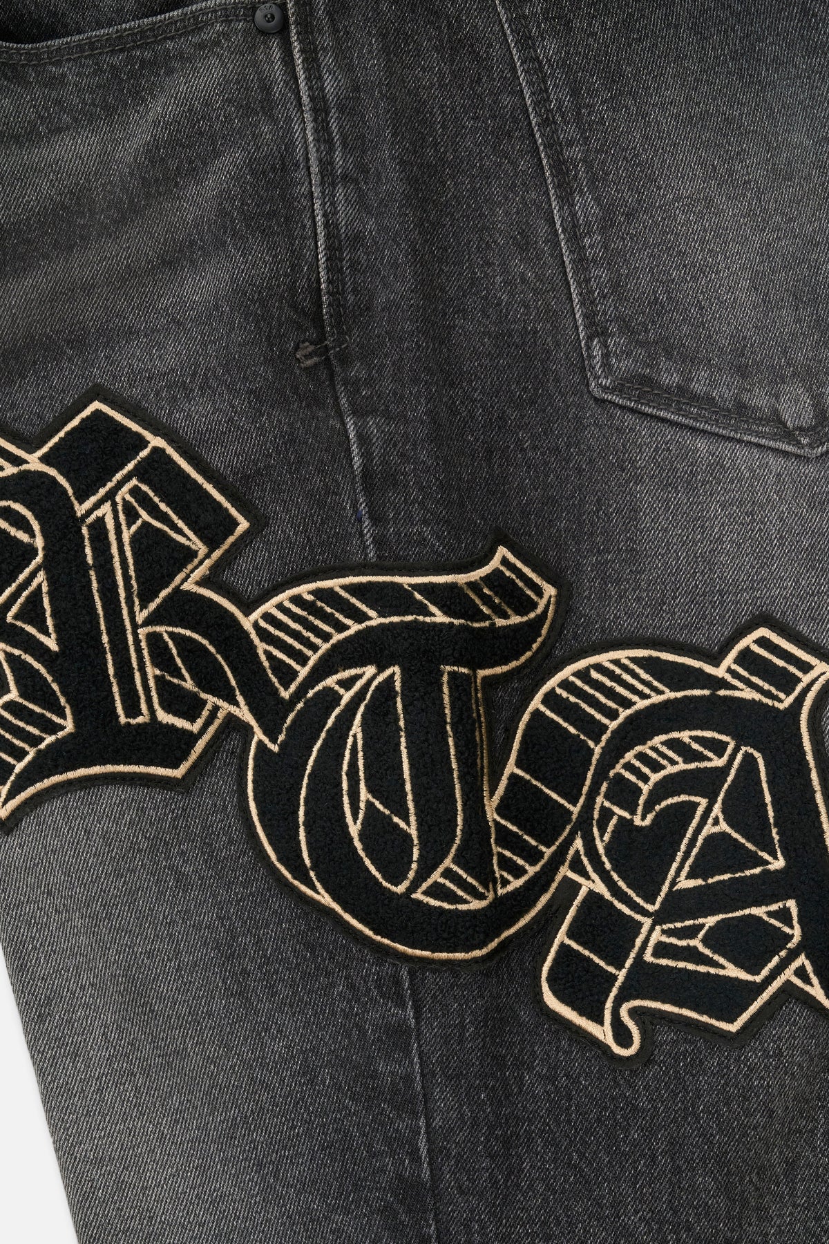 BRYANT SKINNY JEAN | GREY STORM OG PATCH