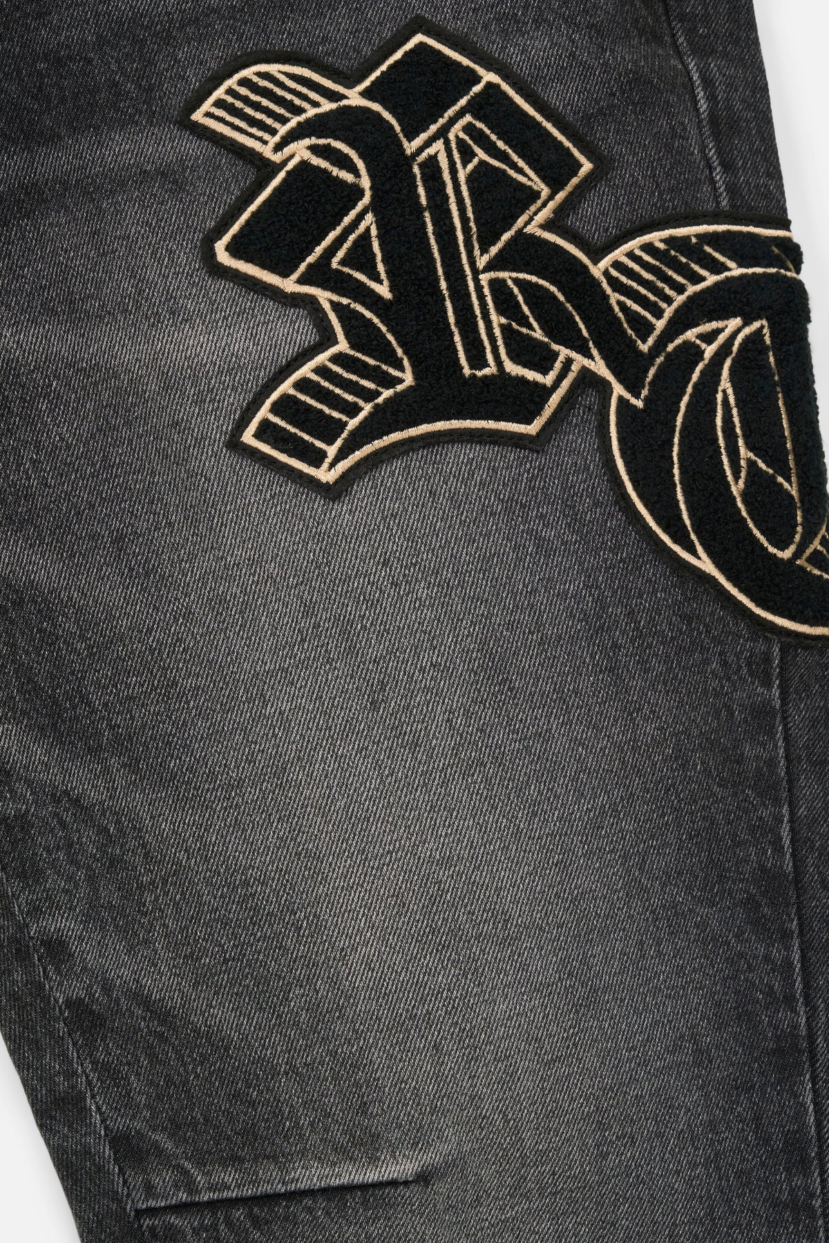 BRYANT SKINNY JEAN | GREY STORM OG PATCH