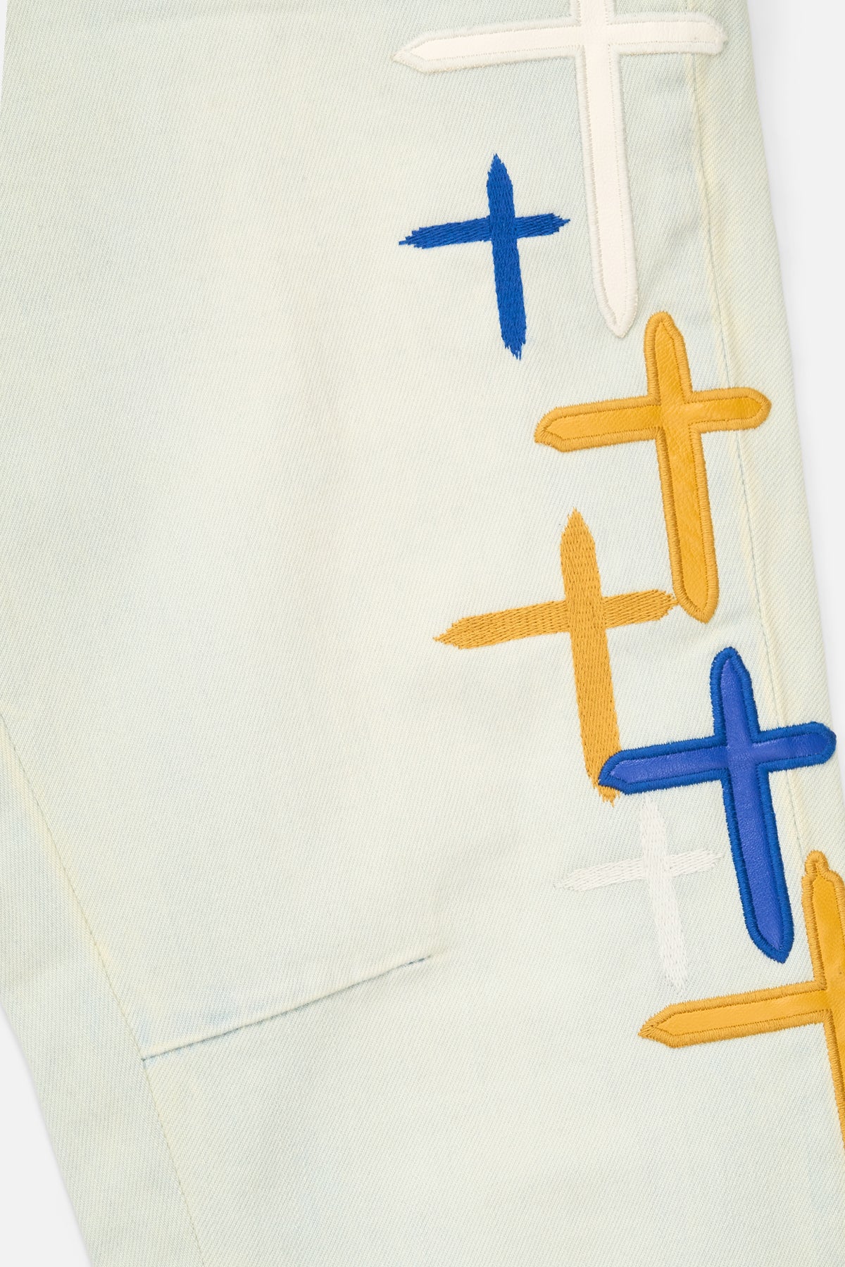 BRYANT SKINNY JEAN | STORMY SKY CROSS PATCH