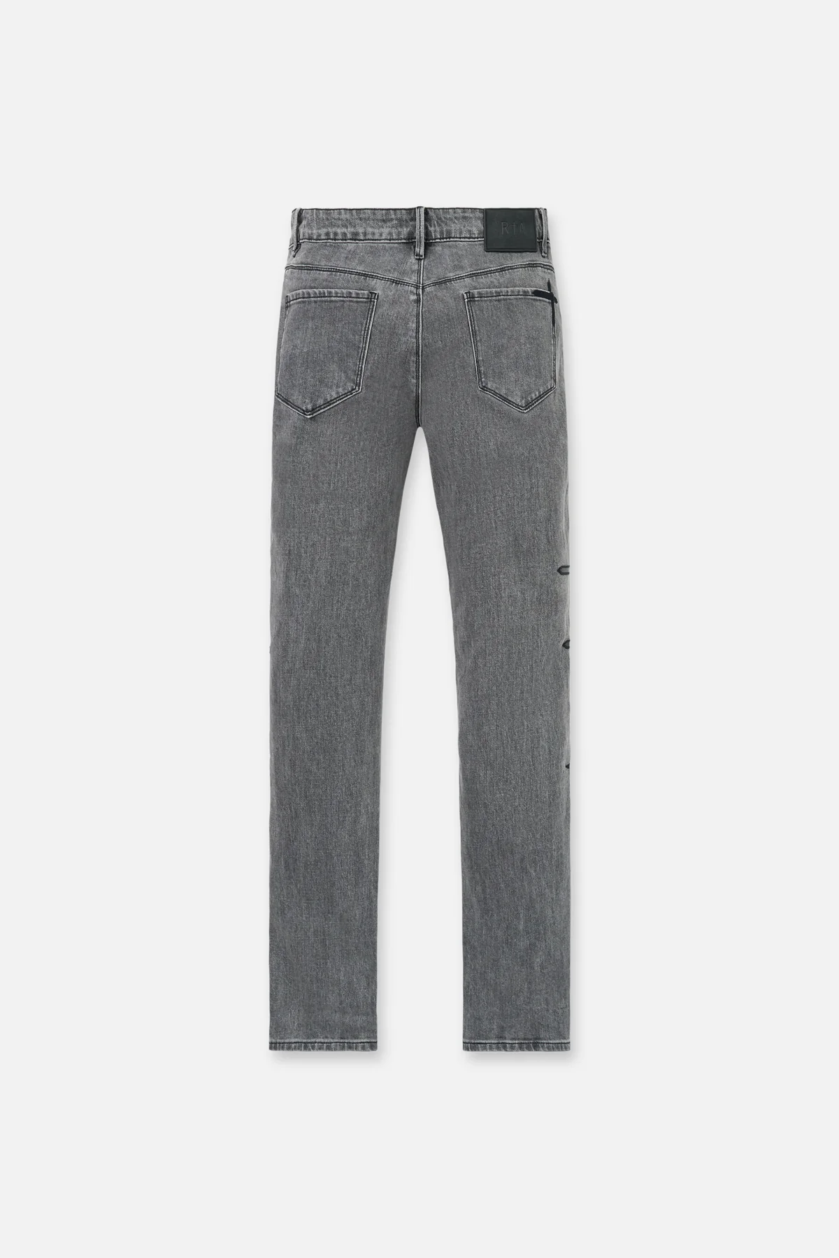 BRYANT SKINNY JEAN | CLOUDED MIST CROSS PATCH