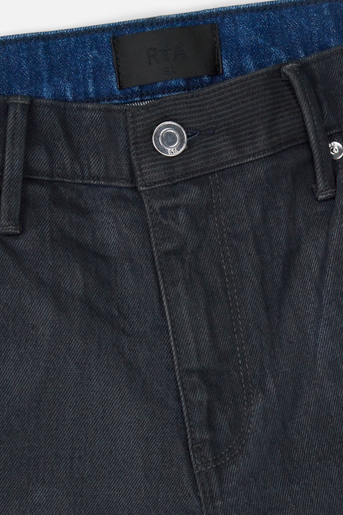 CLAYTON SKINNY JEAN | DARK BLUE WAXED