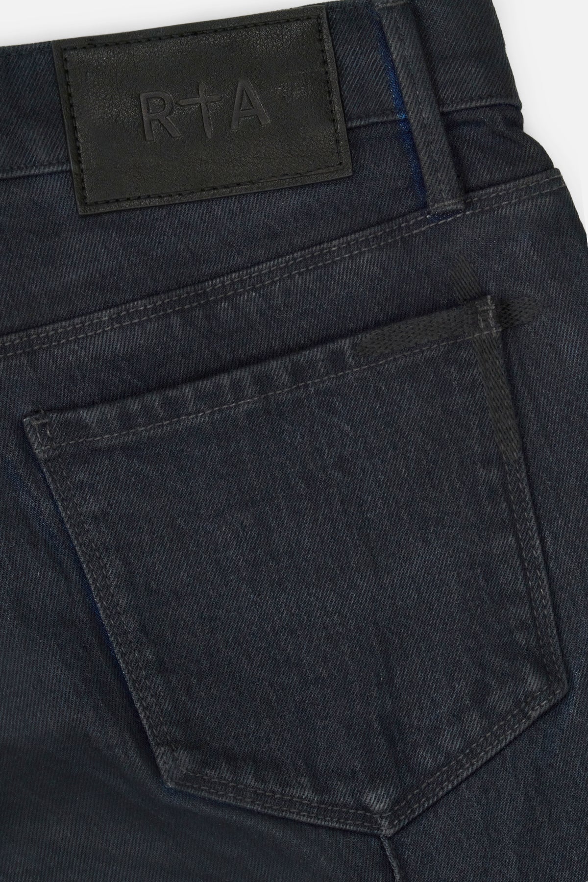 CLAYTON SKINNY JEAN | DARK BLUE WAXED