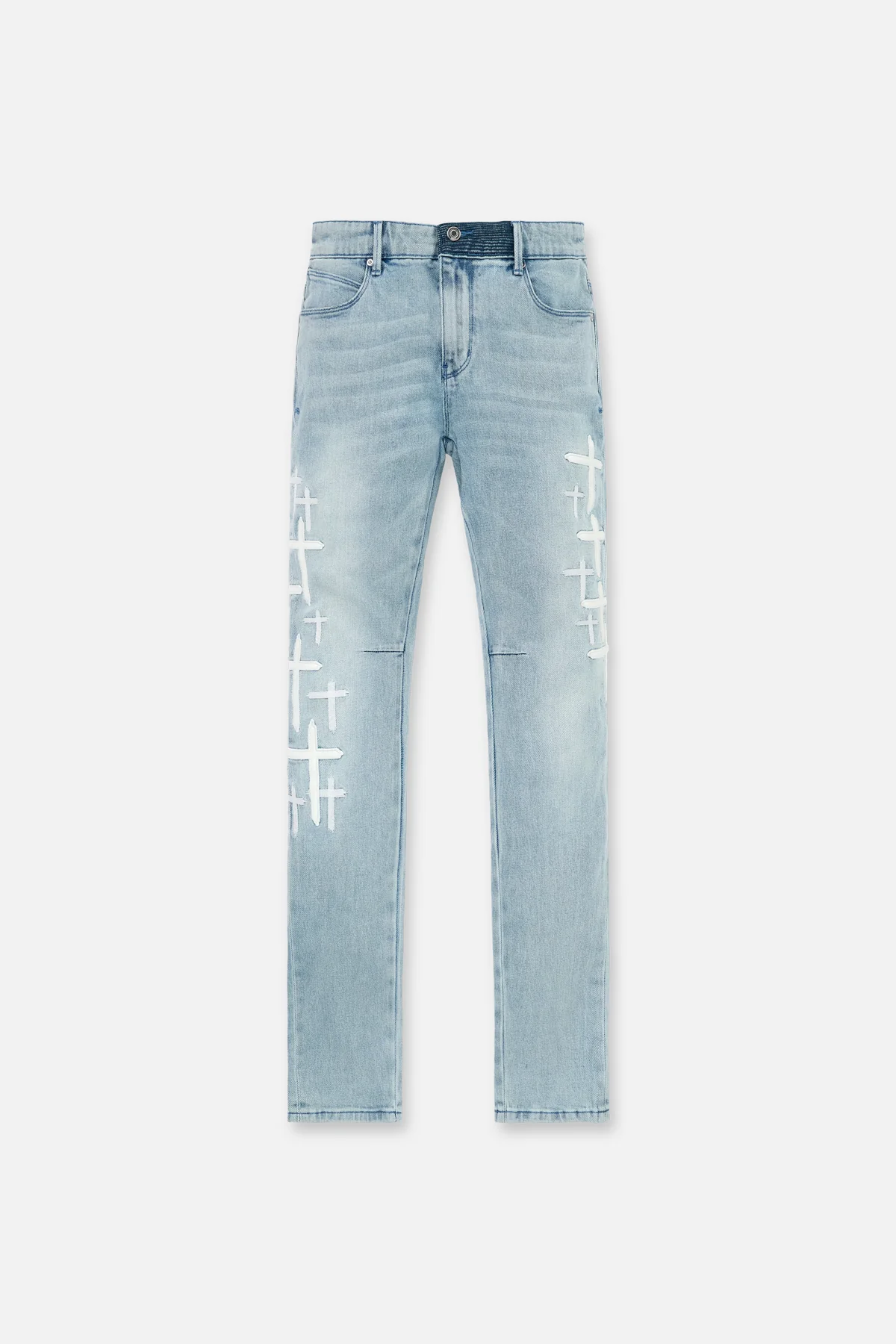 BRYANT SKINNY JEAN | COASTAL DRIFT CROSS PATCH