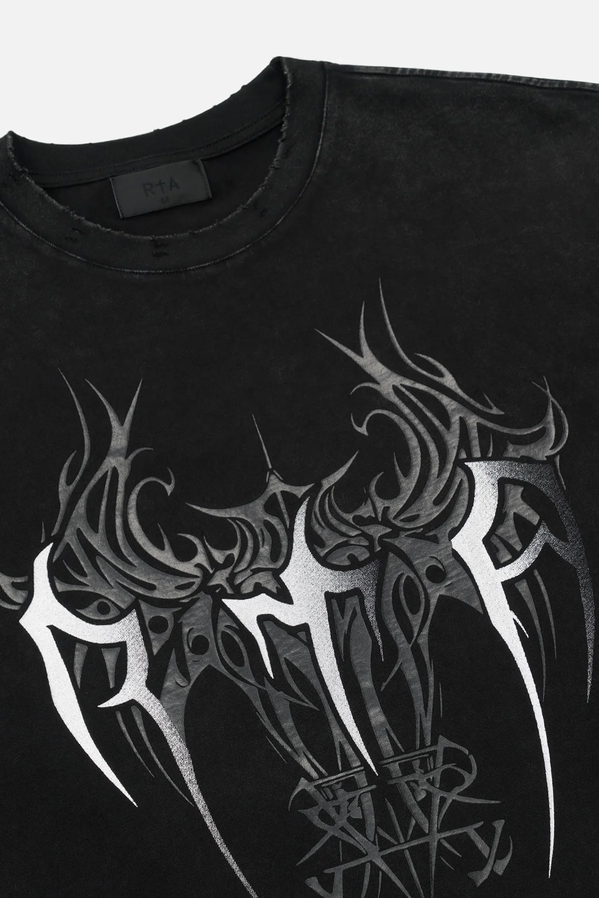 COLIN OVERSIZED SHORT SLEEVE TEE | BLACK CYBER SIGILISM