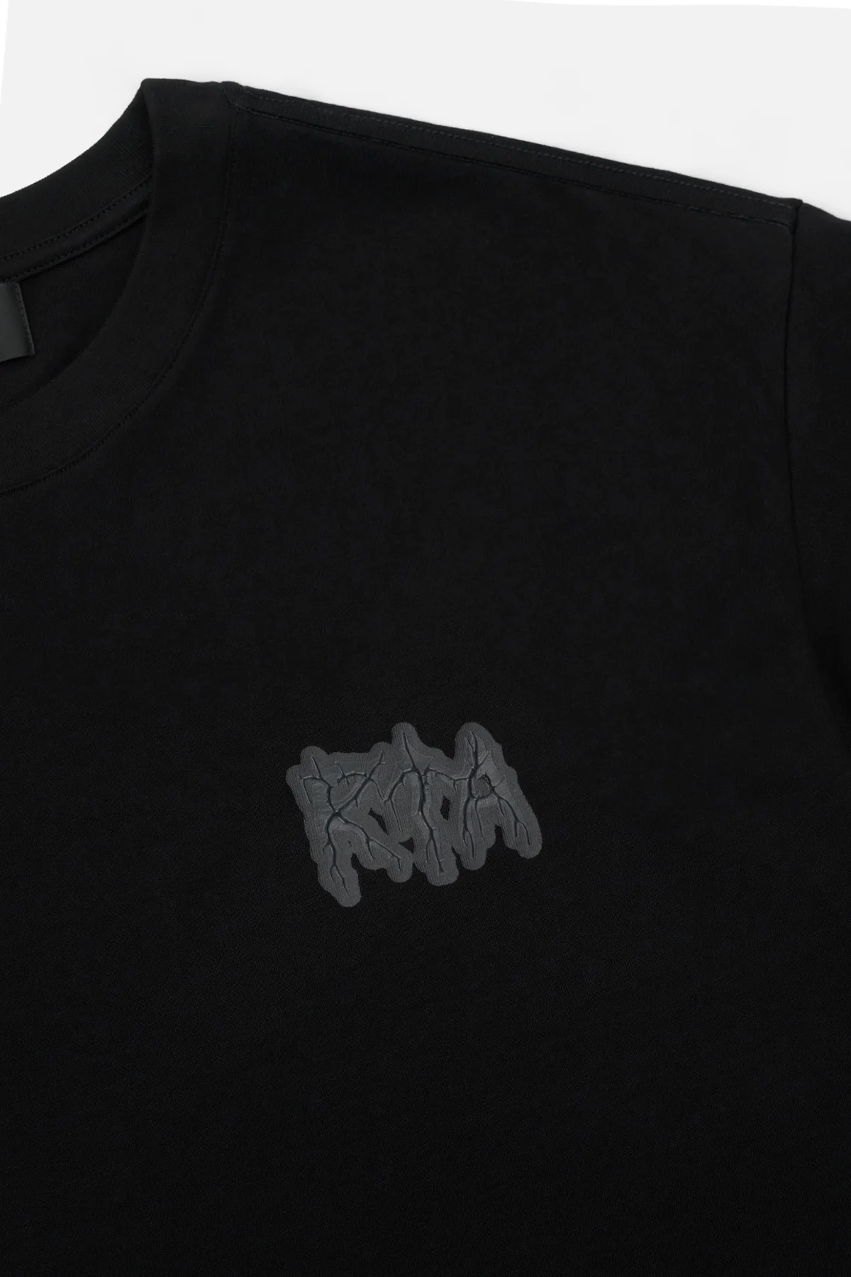 COLIN OVERSIZED SHORT SLEEVE TEE | BLACK RTA SIGILISM