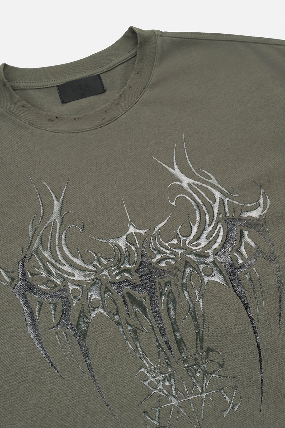 COLIN OVERSIZED SHORT SLEEVE TEE | OLIVE CYBER SIGILISM 4 COLIN OVERSIZED SHORT SLEEVE TEE | OLIVE CYBER SIGILISM