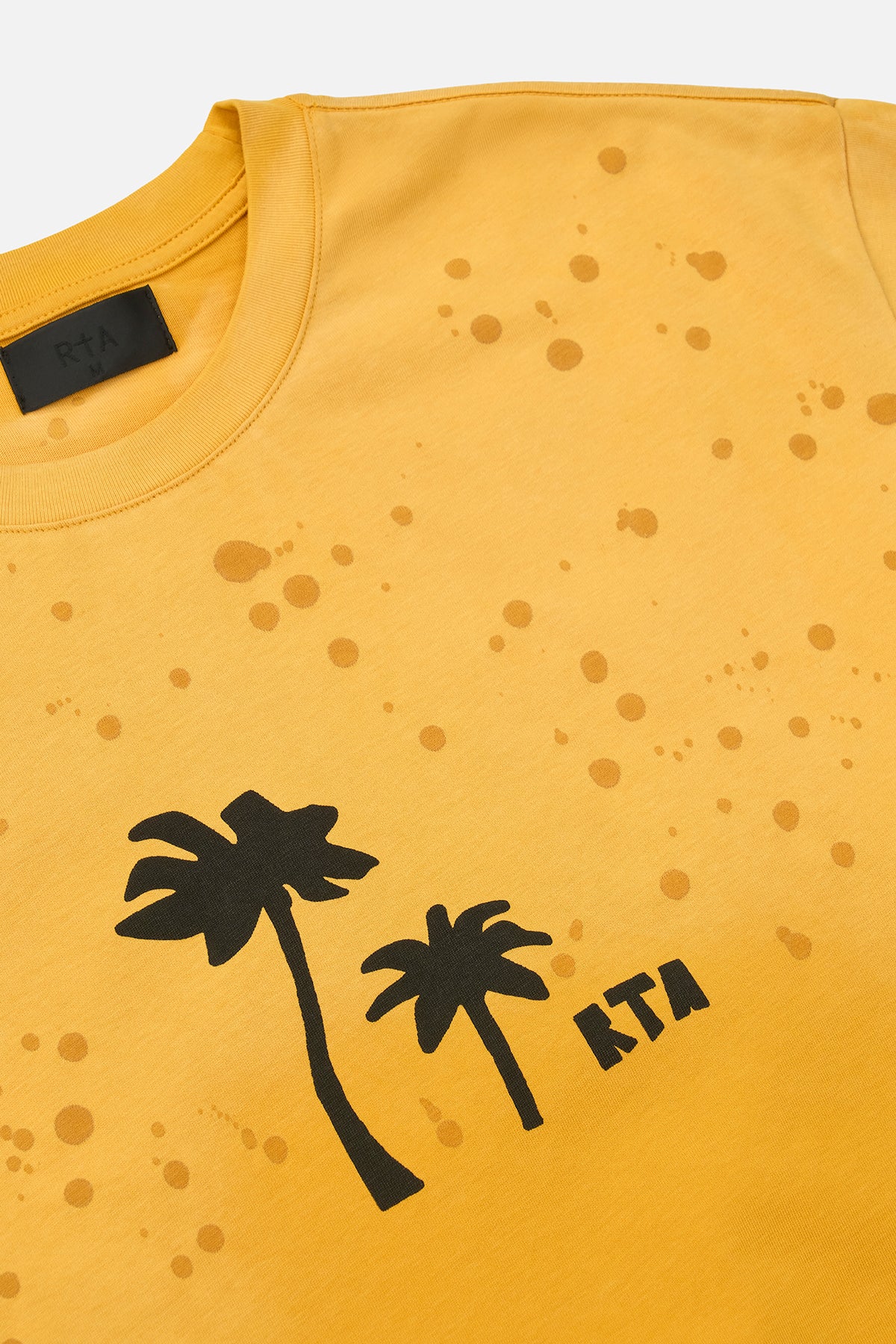 COLIN OVERSIZED SHORT SLEEVE TEE | SUNSET PALM TREES