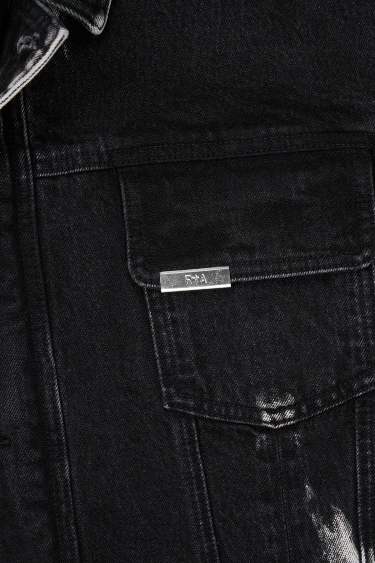 DANNY DENIM JACKET | BLACK MARQUINA