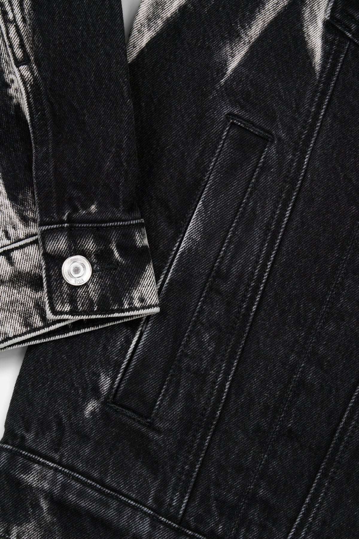 DANNY DENIM JACKET | BLACK MARQUINA
