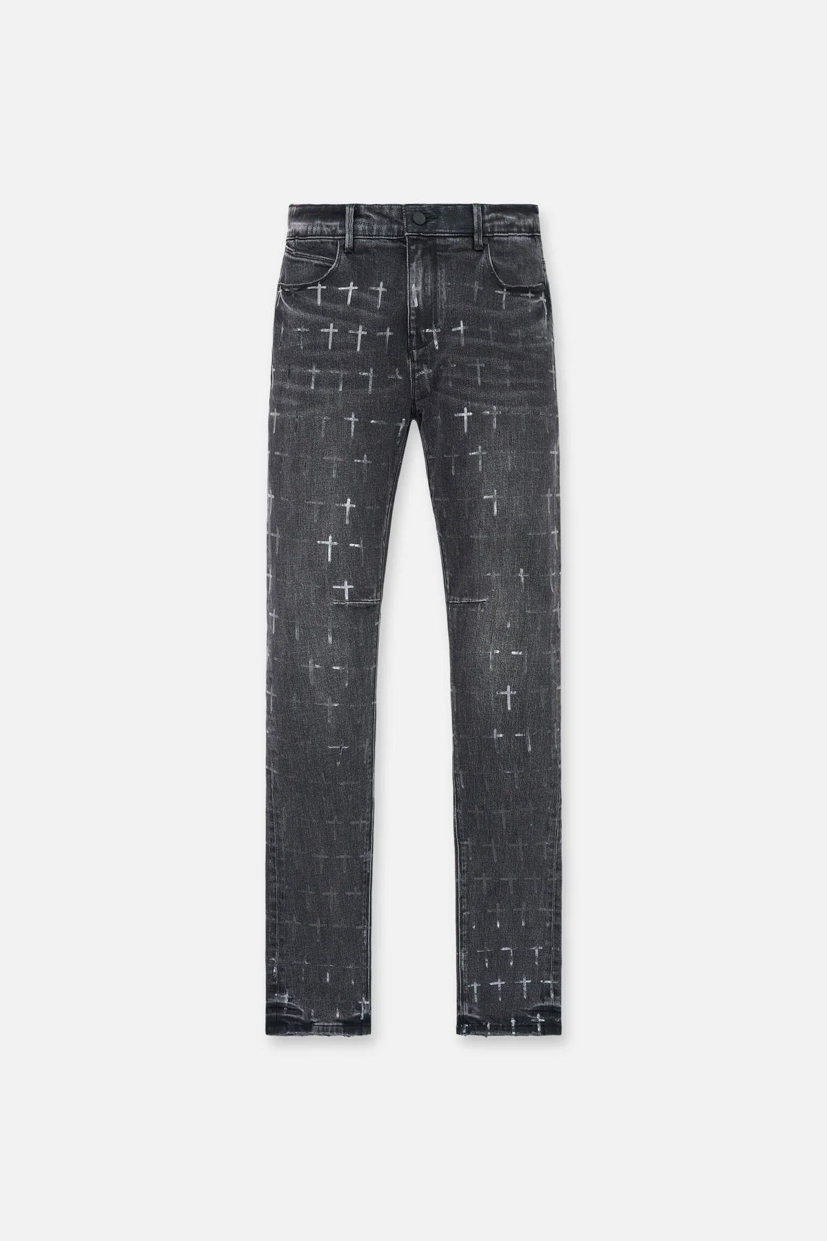 BRYANT SKINNY JEAN | NOIR COATED GREY