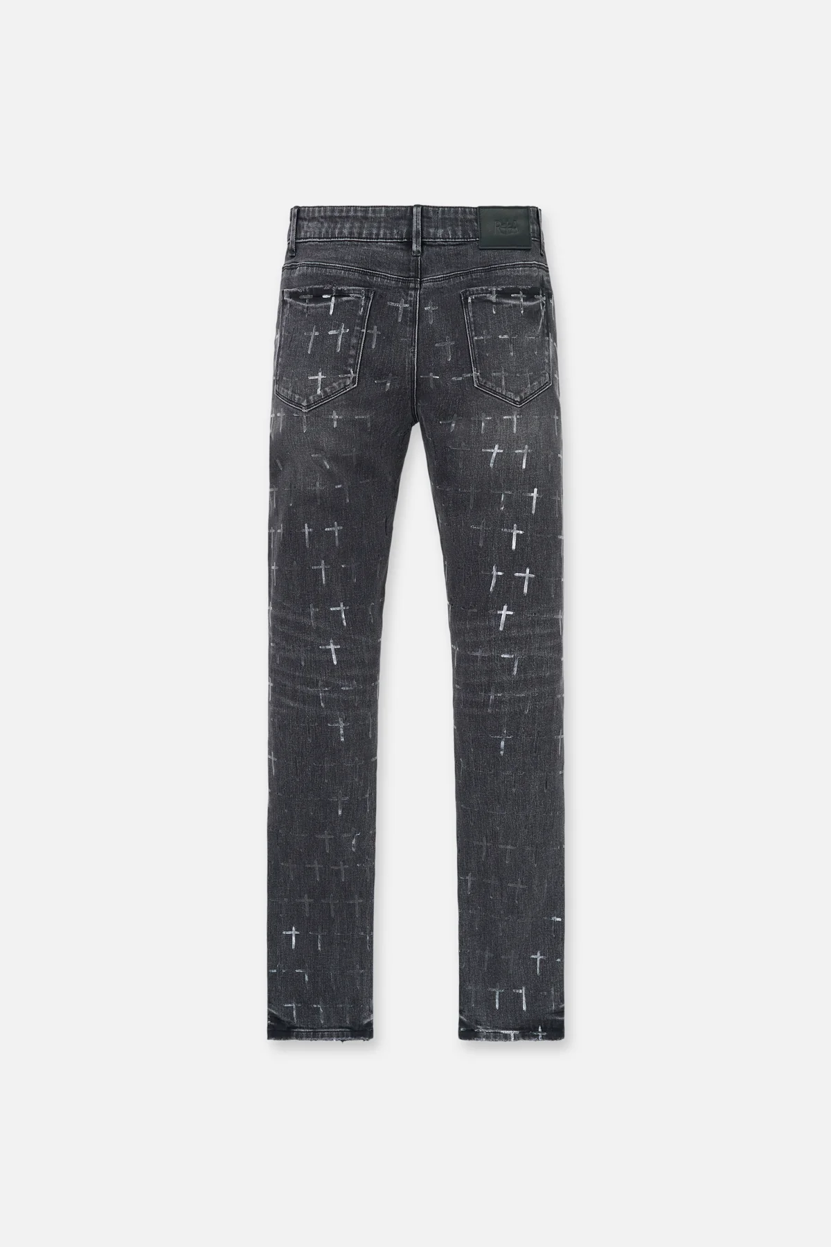 BRYANT SKINNY JEAN | NOIR COATED GREY