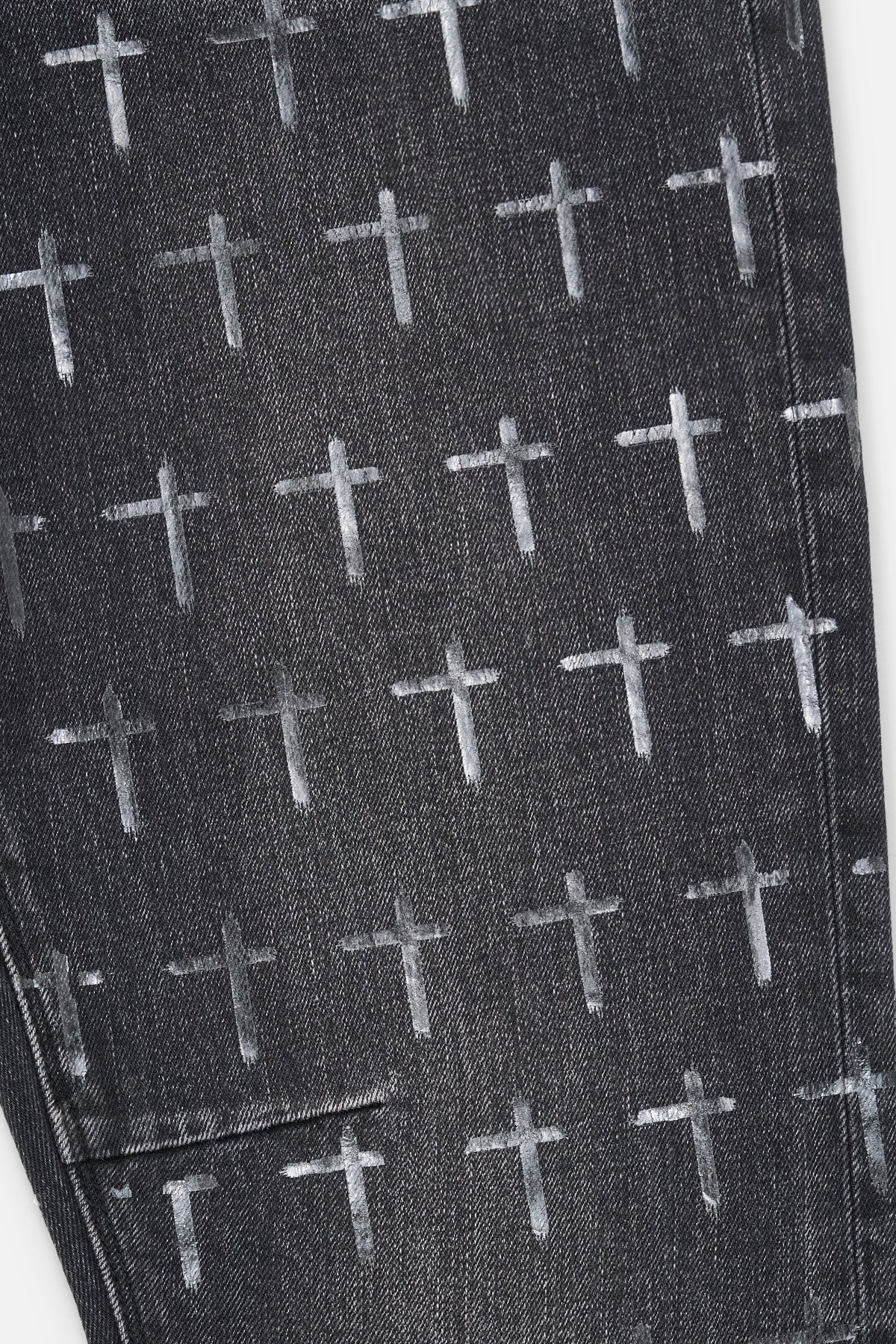 BRYANT SKINNY JEAN | NOIR COATED GREY