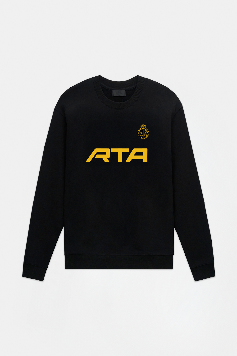 CHARLES SWEATSHIRT | BLACK RTA CRESTS