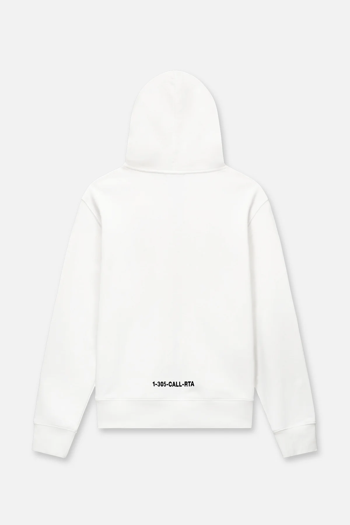 FLOYD ZIP UP HOODIE | WHITE FINGERPRINT LOGO