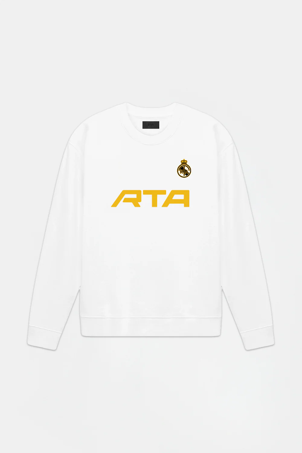 CHARLES SWEATSHIRT | WHITE RTA CRESTS