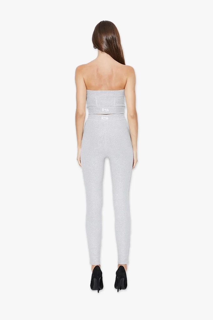 NOUR TOP | GREY LUREX