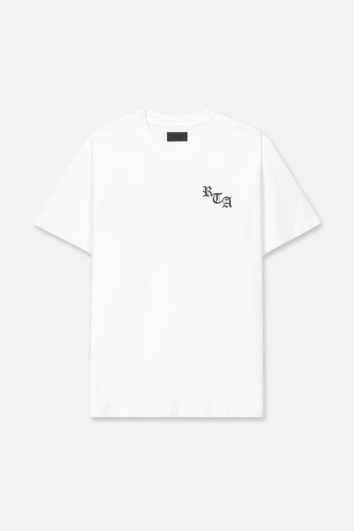 COLIN OVERSIZED SHORT SLEEVE TEE | WHITE OLD ENGLISH NY