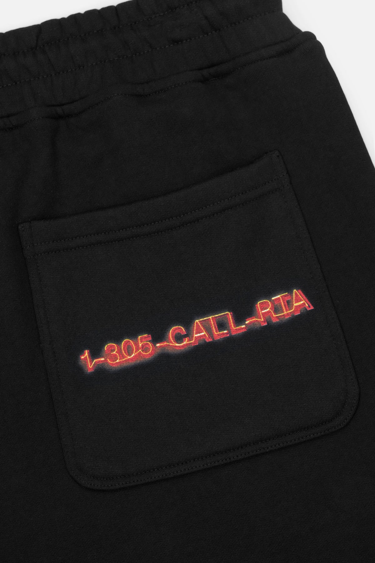 OWEN SWEATPANT | BLACK NEON LOGO