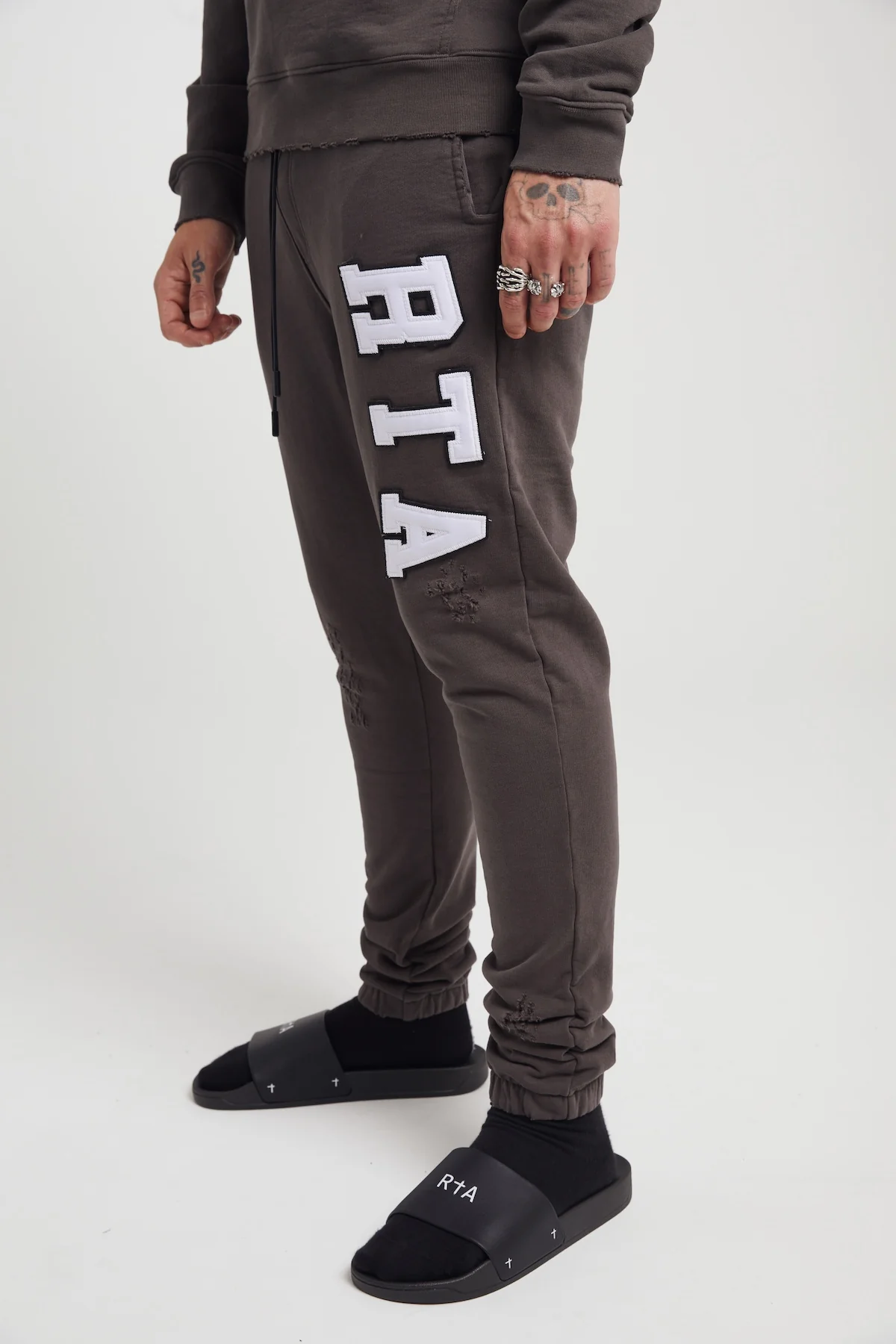 OWEN SWEATPANT | CHARCOAL COLLEGIATE