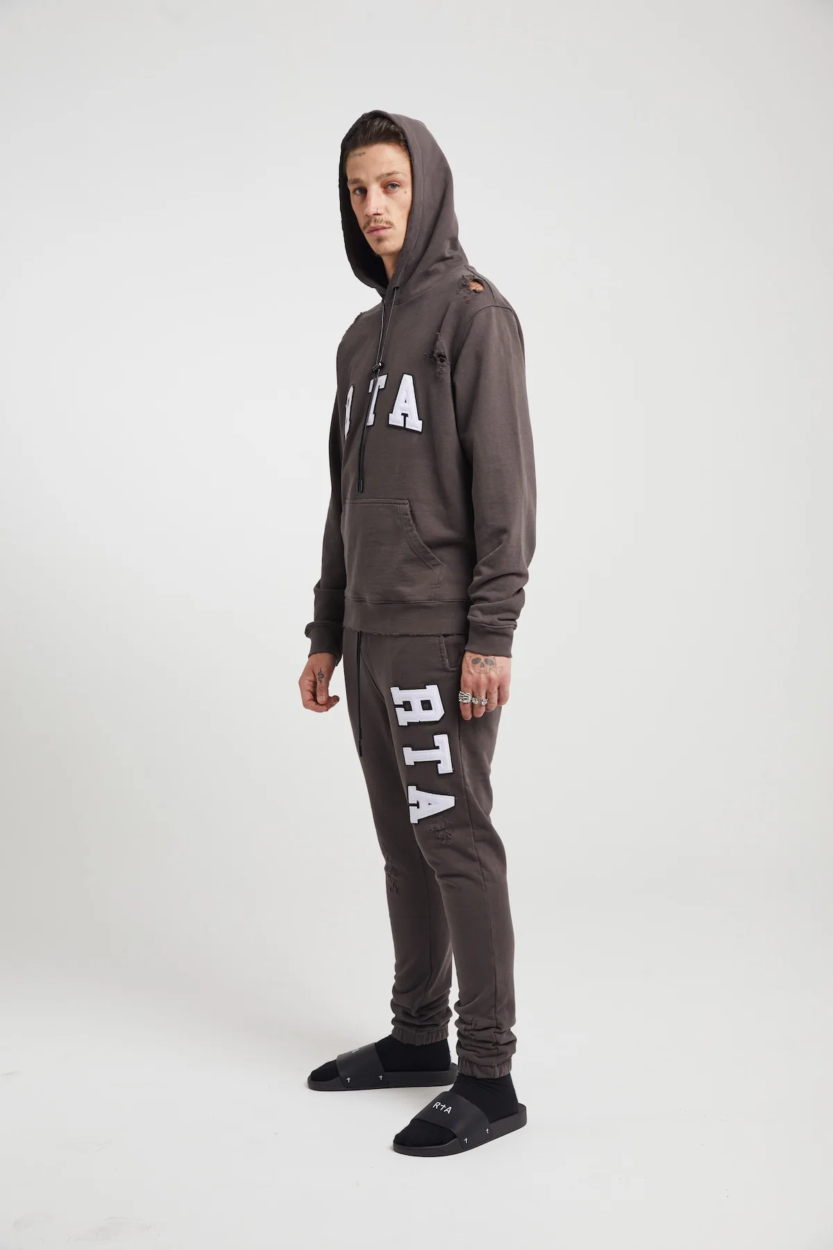 OWEN SWEATPANT | CHARCOAL COLLEGIATE