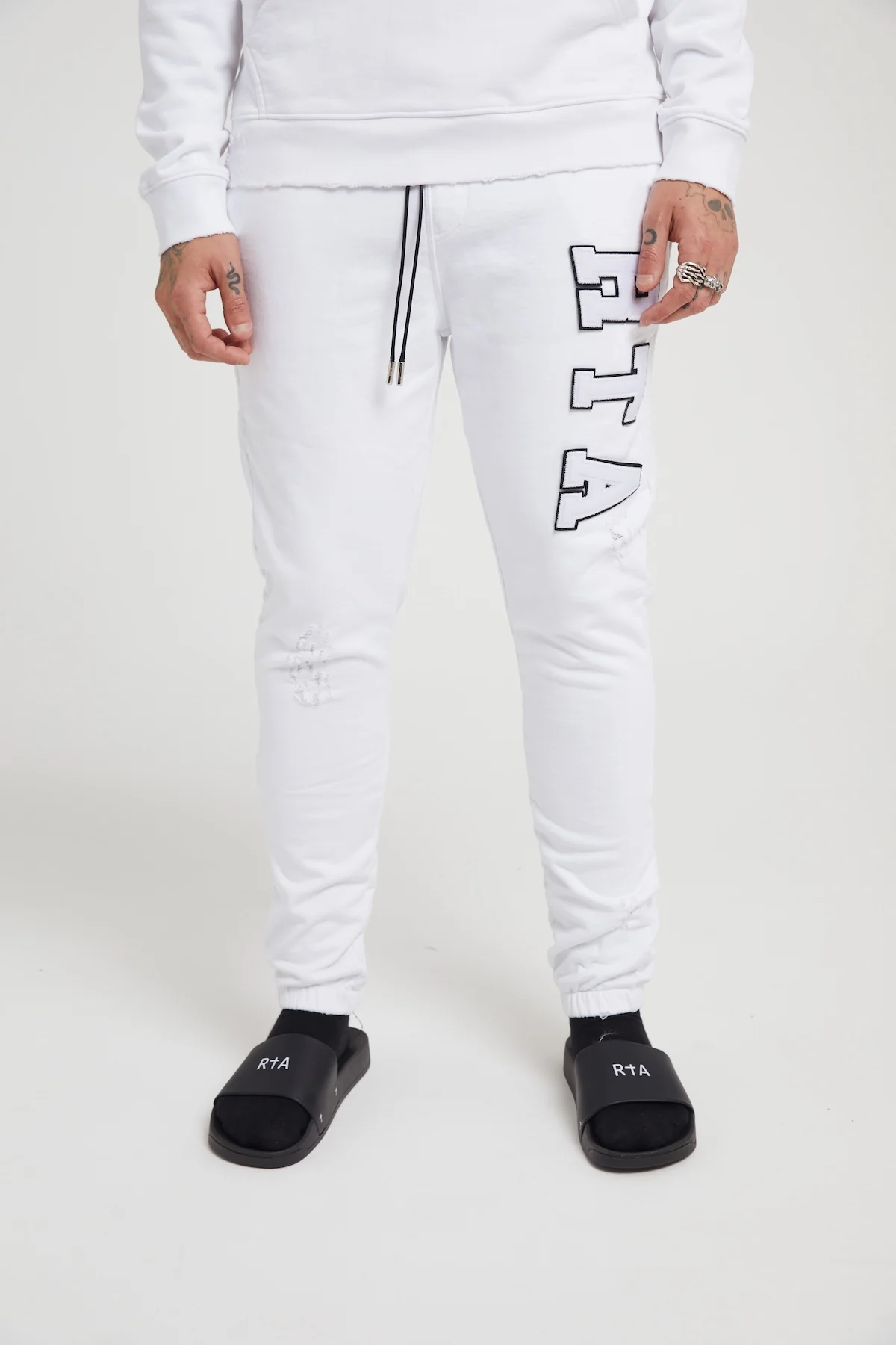 OWEN SWEATPANT | WHITE COLLEGIATE