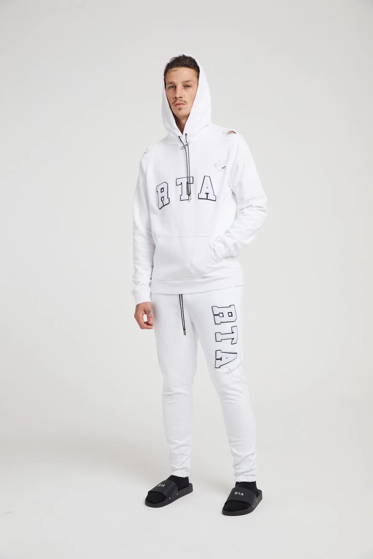 OWEN SWEATPANT | WHITE COLLEGIATE
