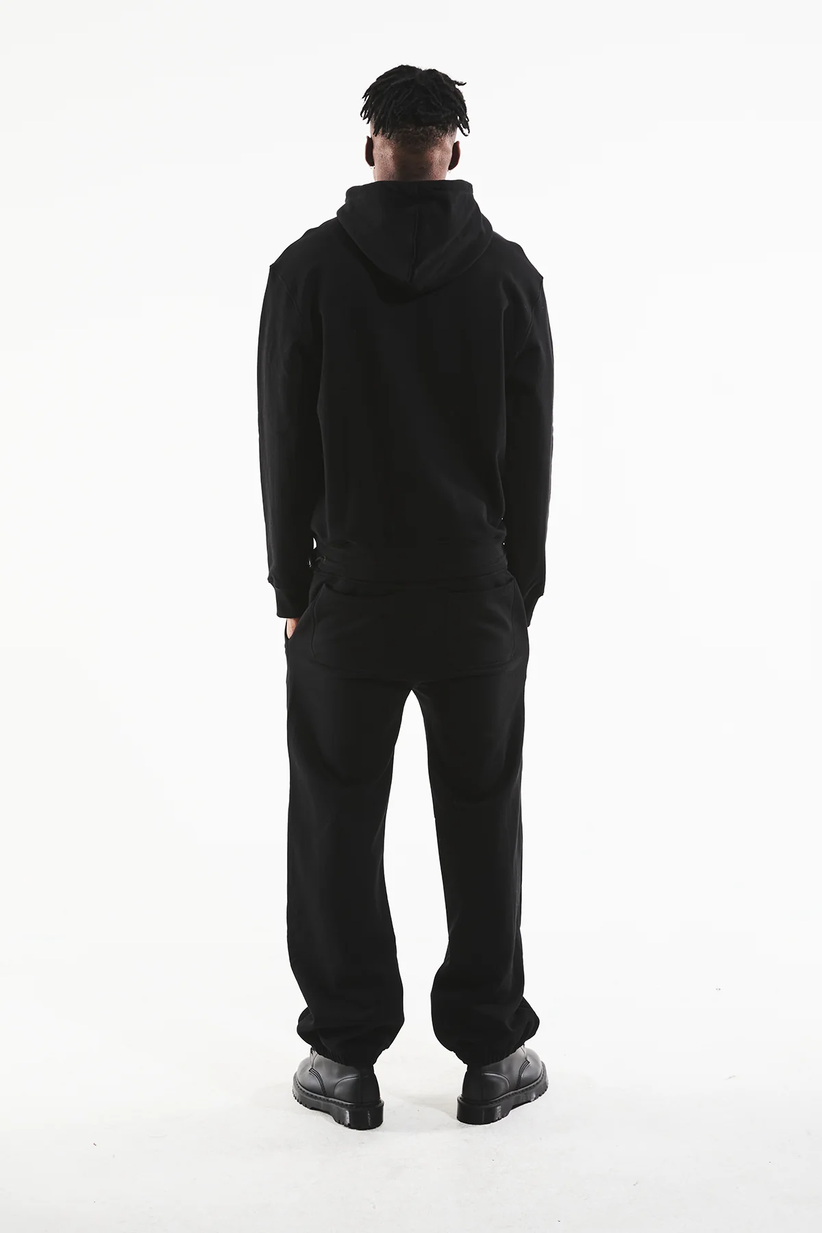 RAFA OVERSIZED SWEATPANT | BLACK CAR BADGE