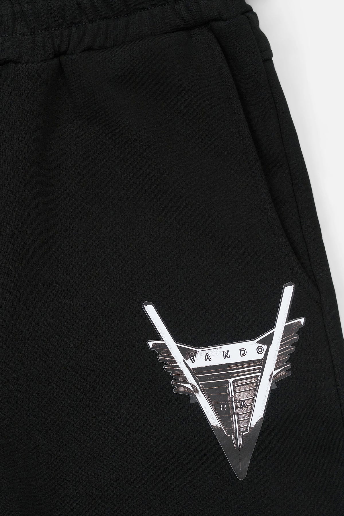 RAFA OVERSIZED SWEATPANT | BLACK CAR BADGE