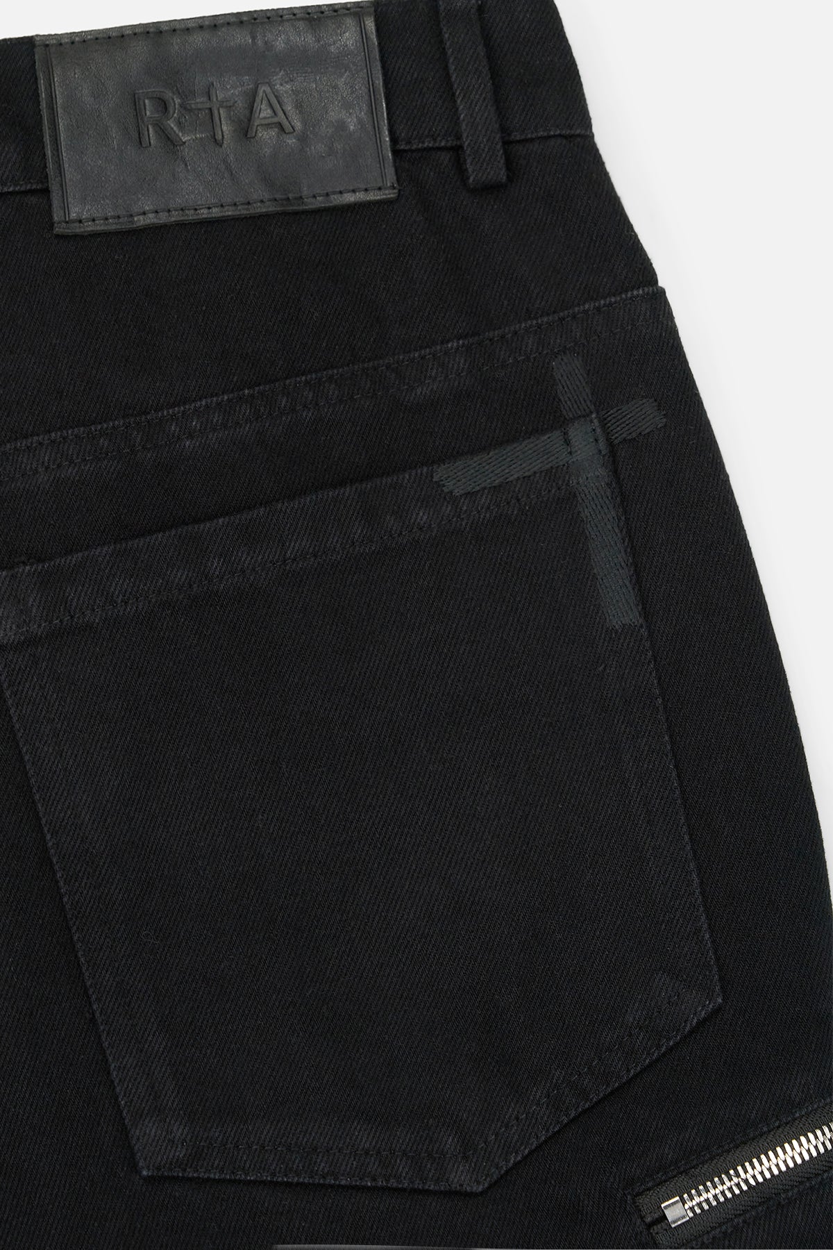 RIO JEAN | BLACK ZIPPERS