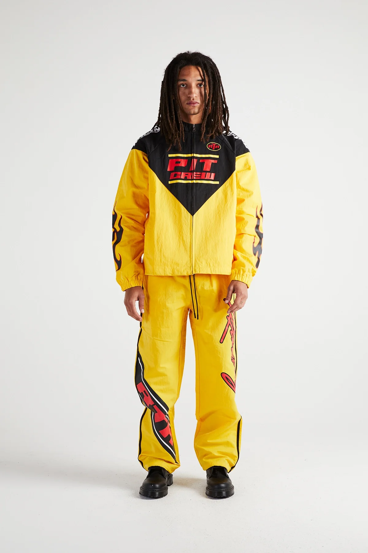 ROLAND JACKET | YELLOW BLACK PIT CREW