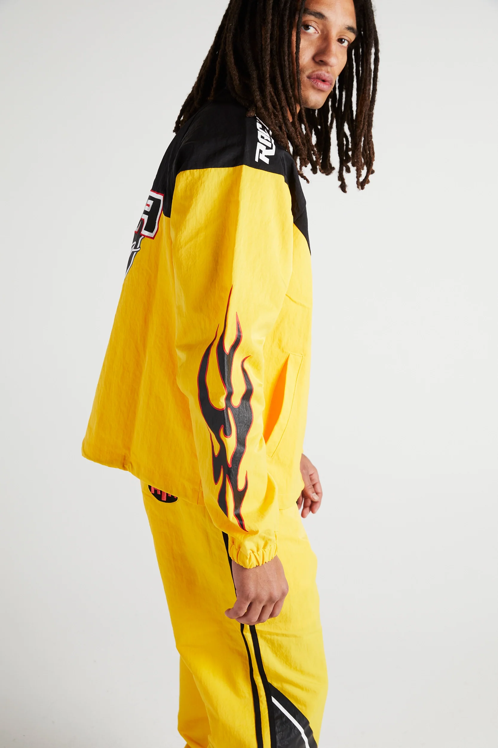 ROLAND JACKET | YELLOW BLACK PIT CREW