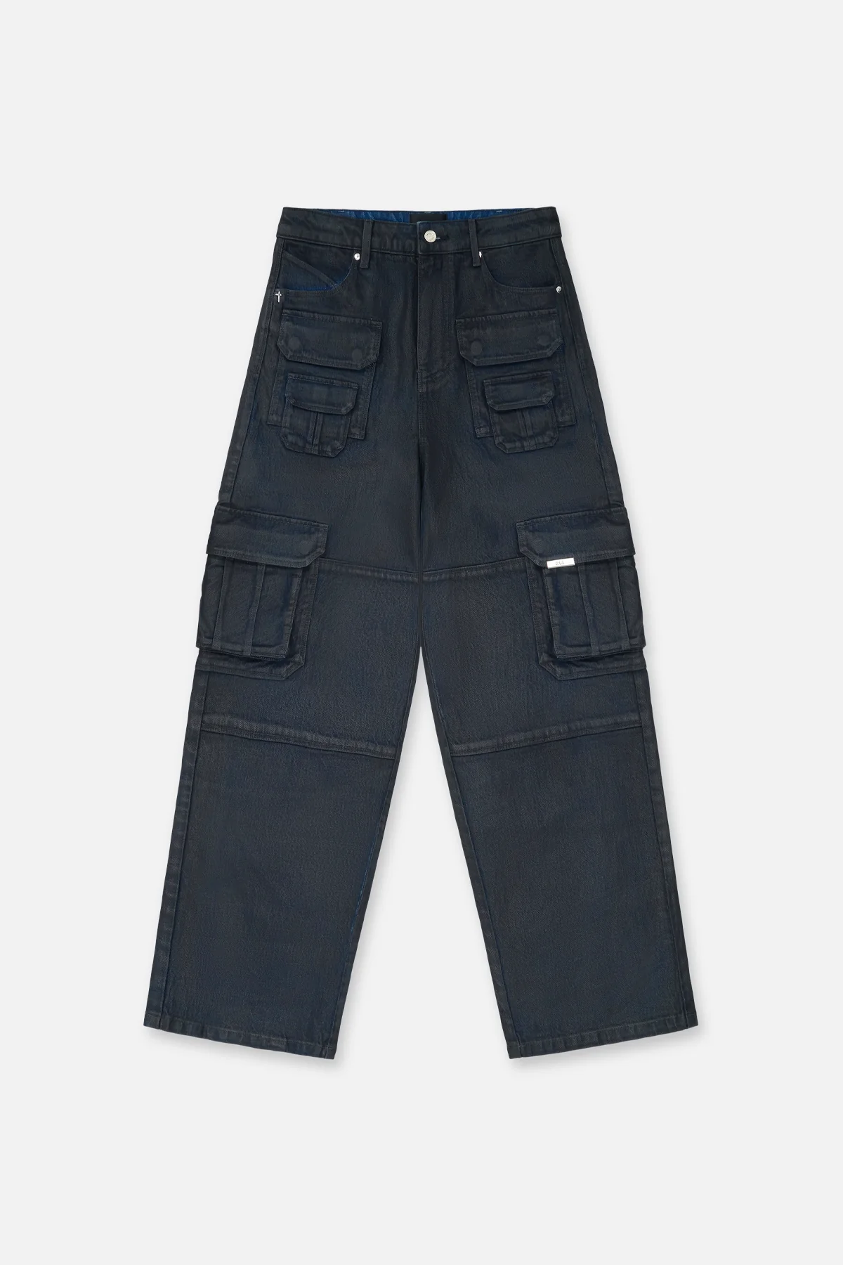 ROMAN CARGO JEAN | DARK BLUE WAXED