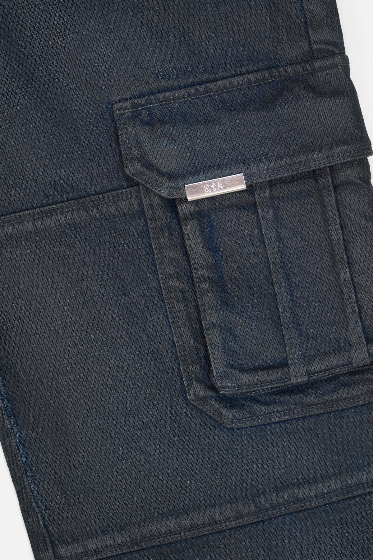 ROMAN CARGO JEAN | DARK BLUE WAXED