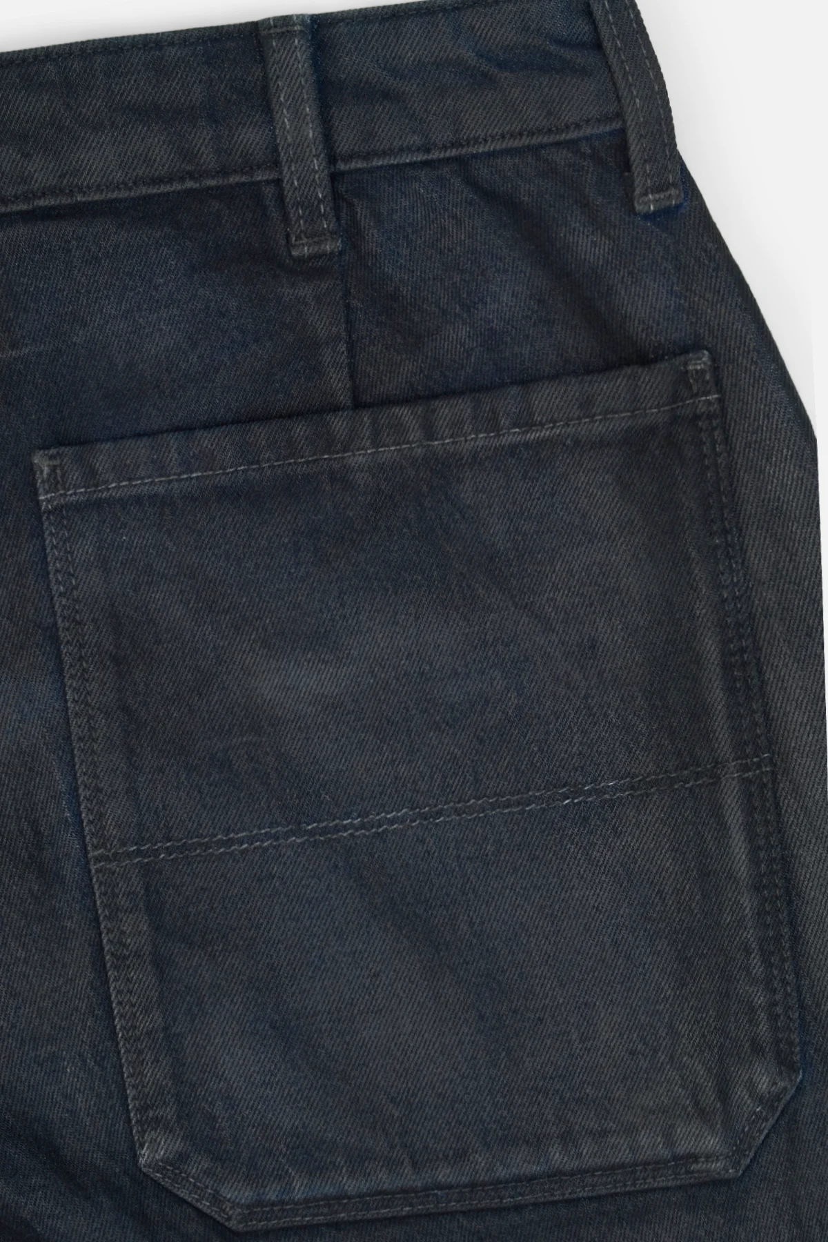 ROMAN CARGO JEAN | DARK BLUE WAXED