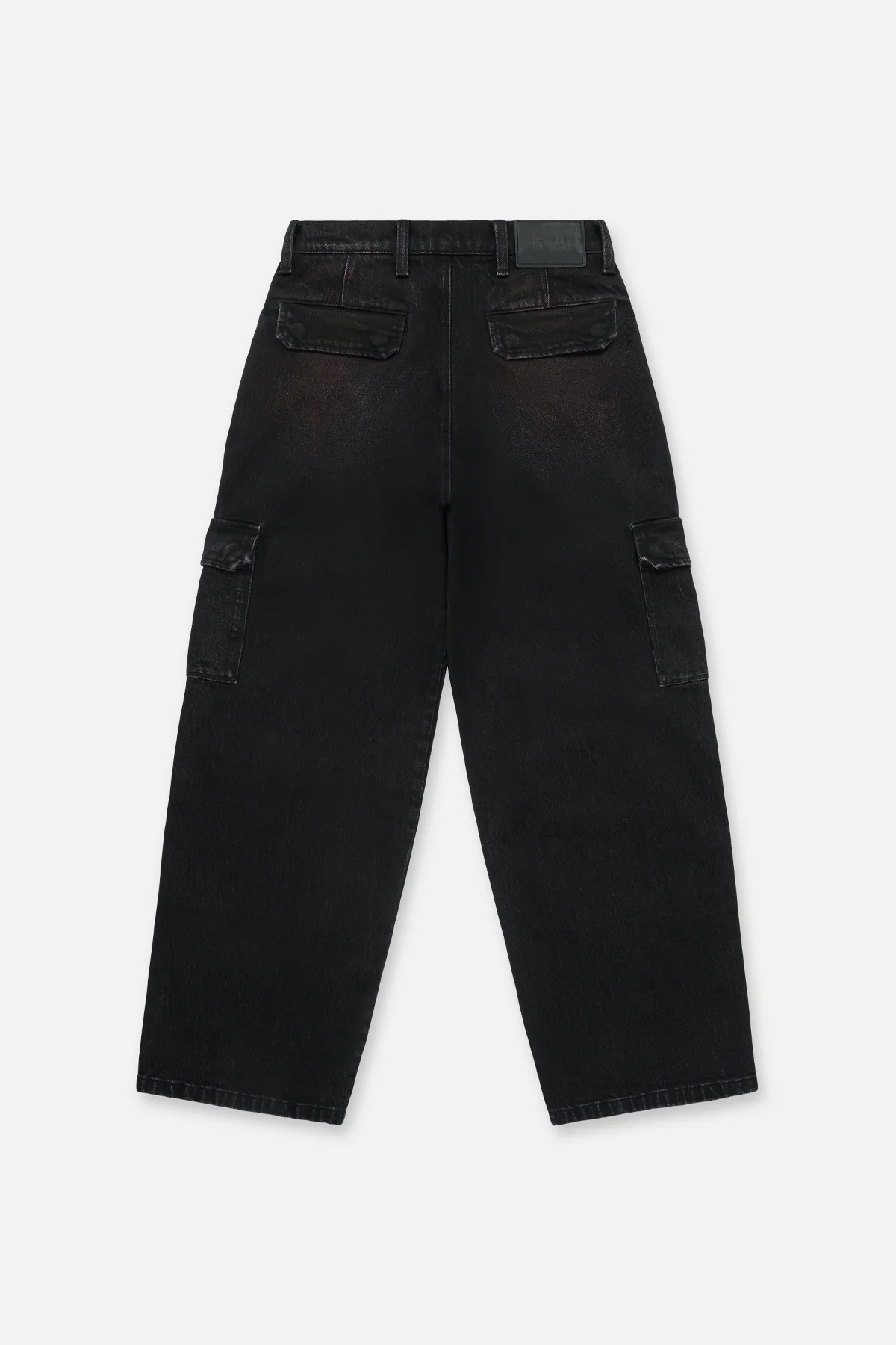 RYAN WIDE LEG CARPENTER JEAN | BLACK RED GLOW