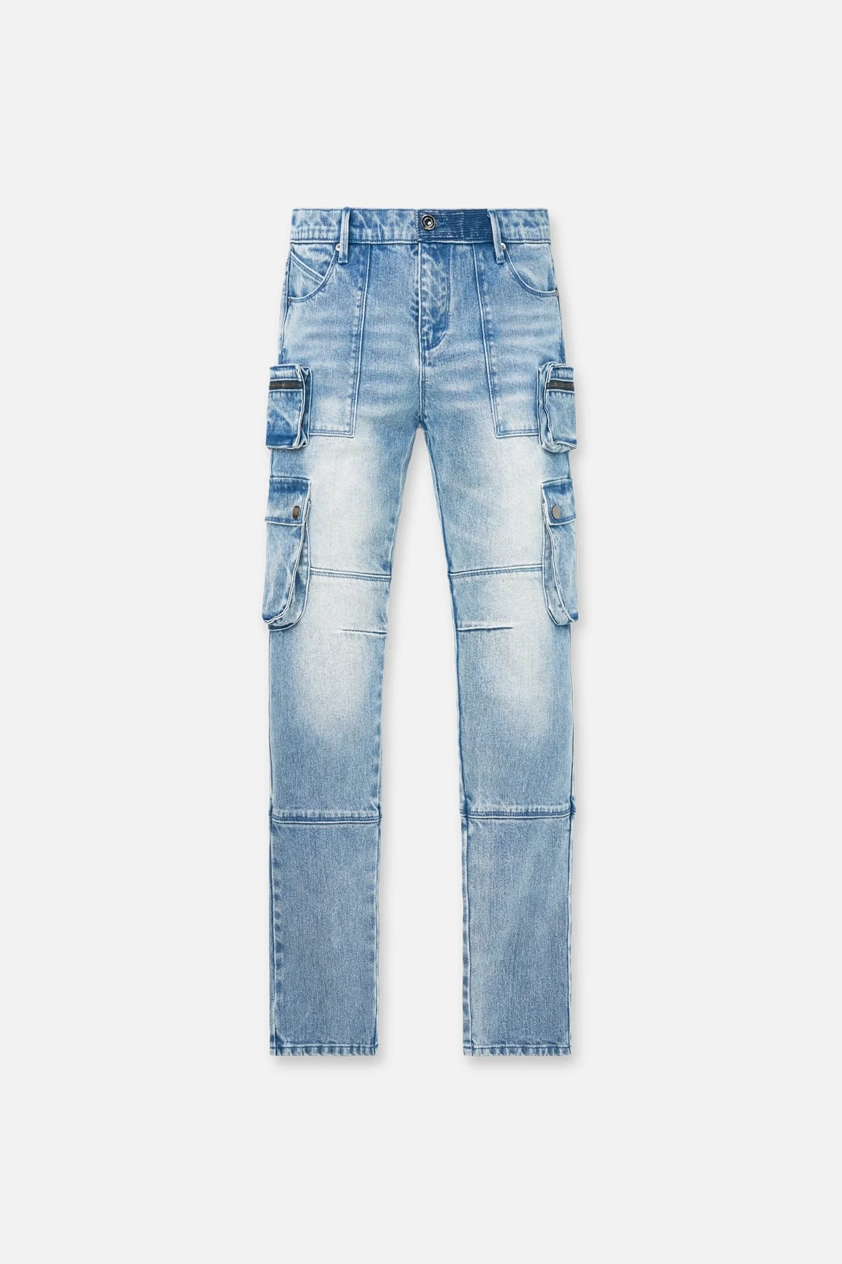 SLATE CARGO SKINNY JEAN | VINTAGE INDIGO
