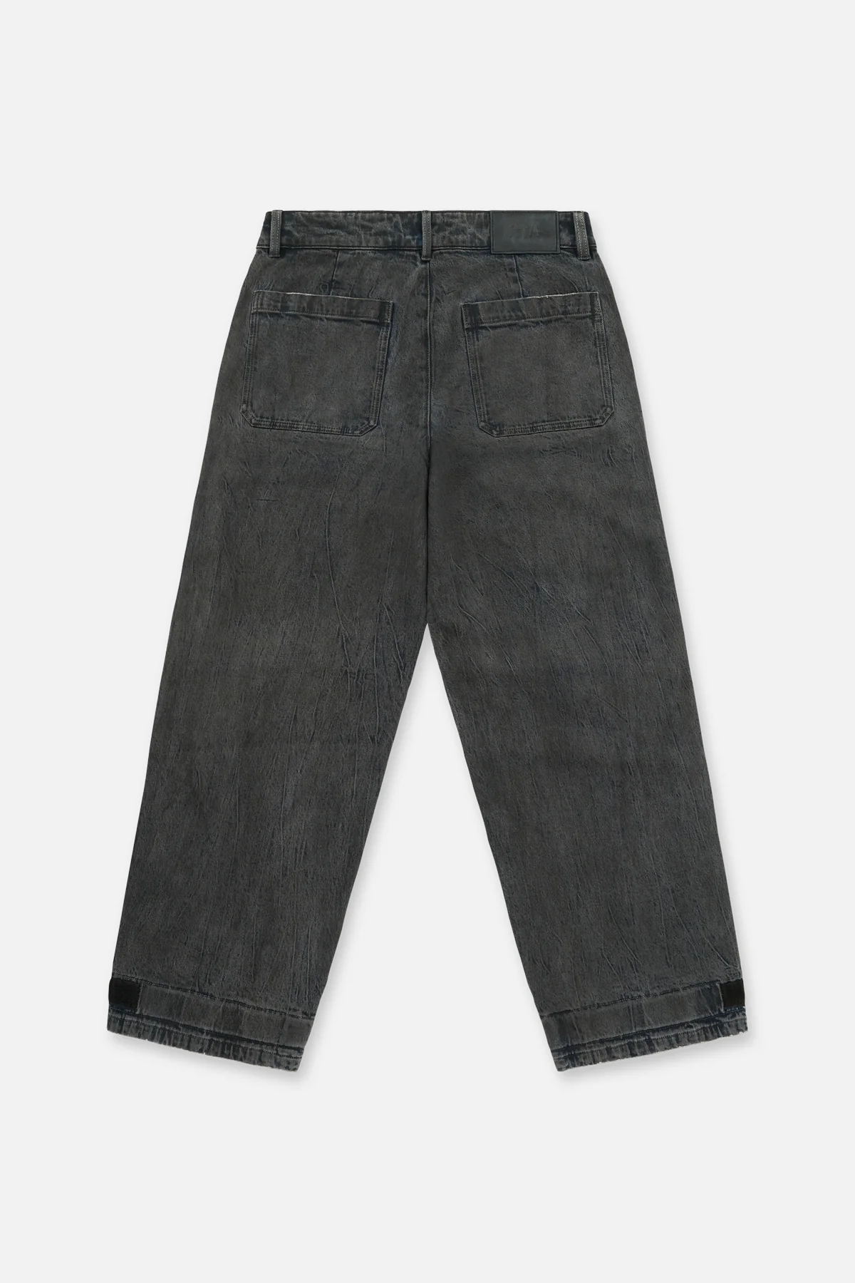 WYLIE CARGO JEAN | GREY COATED BLUE