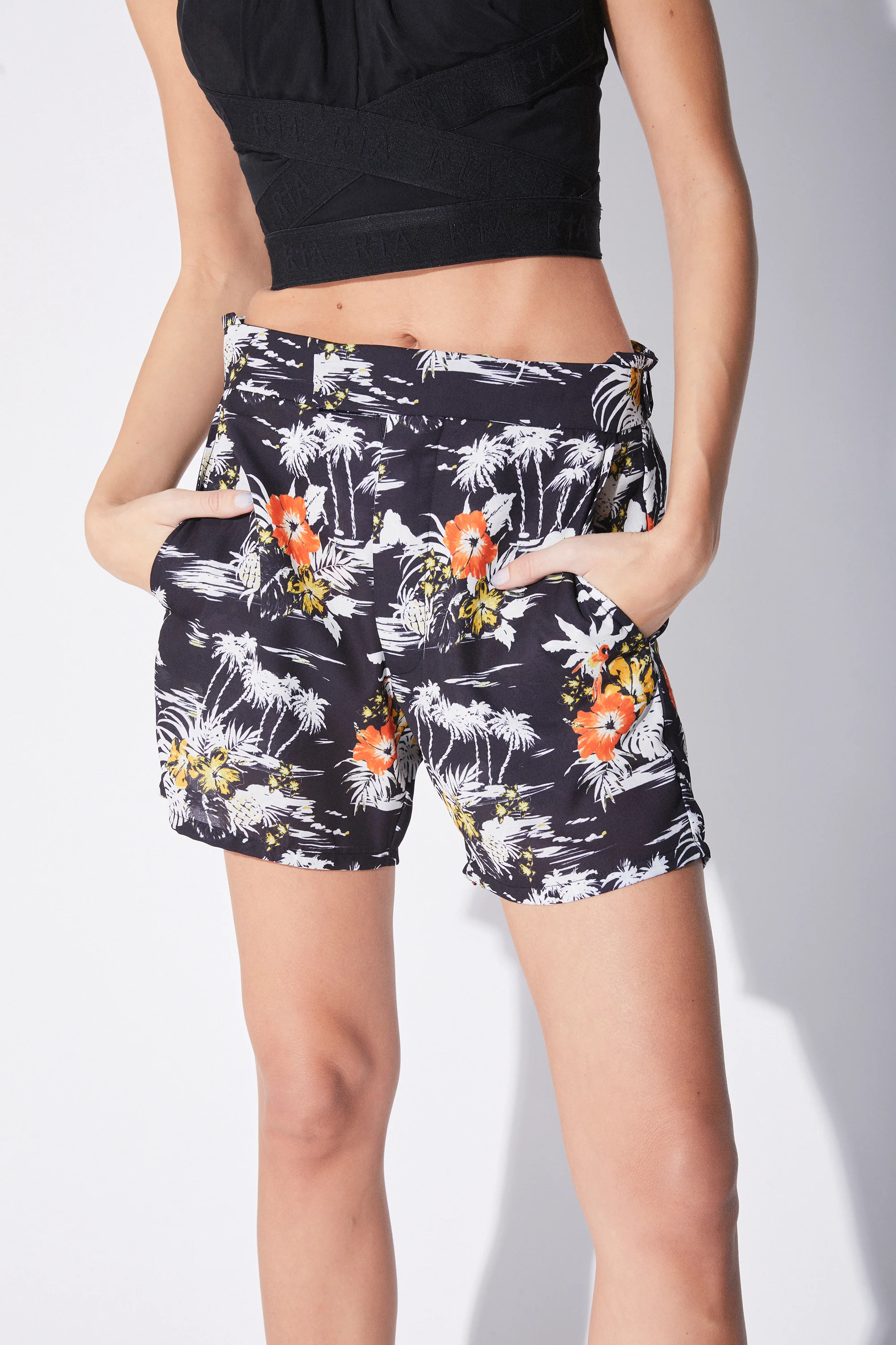 YOLANDA SHORT | BLACK MAUI