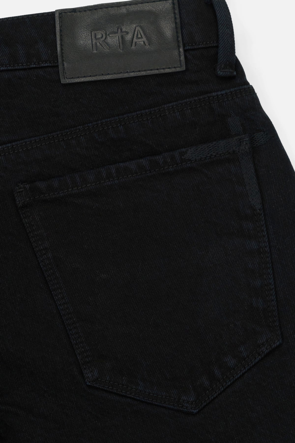 ZED STRAIGHT LEG JEAN | BLACK SNAKE PANELS