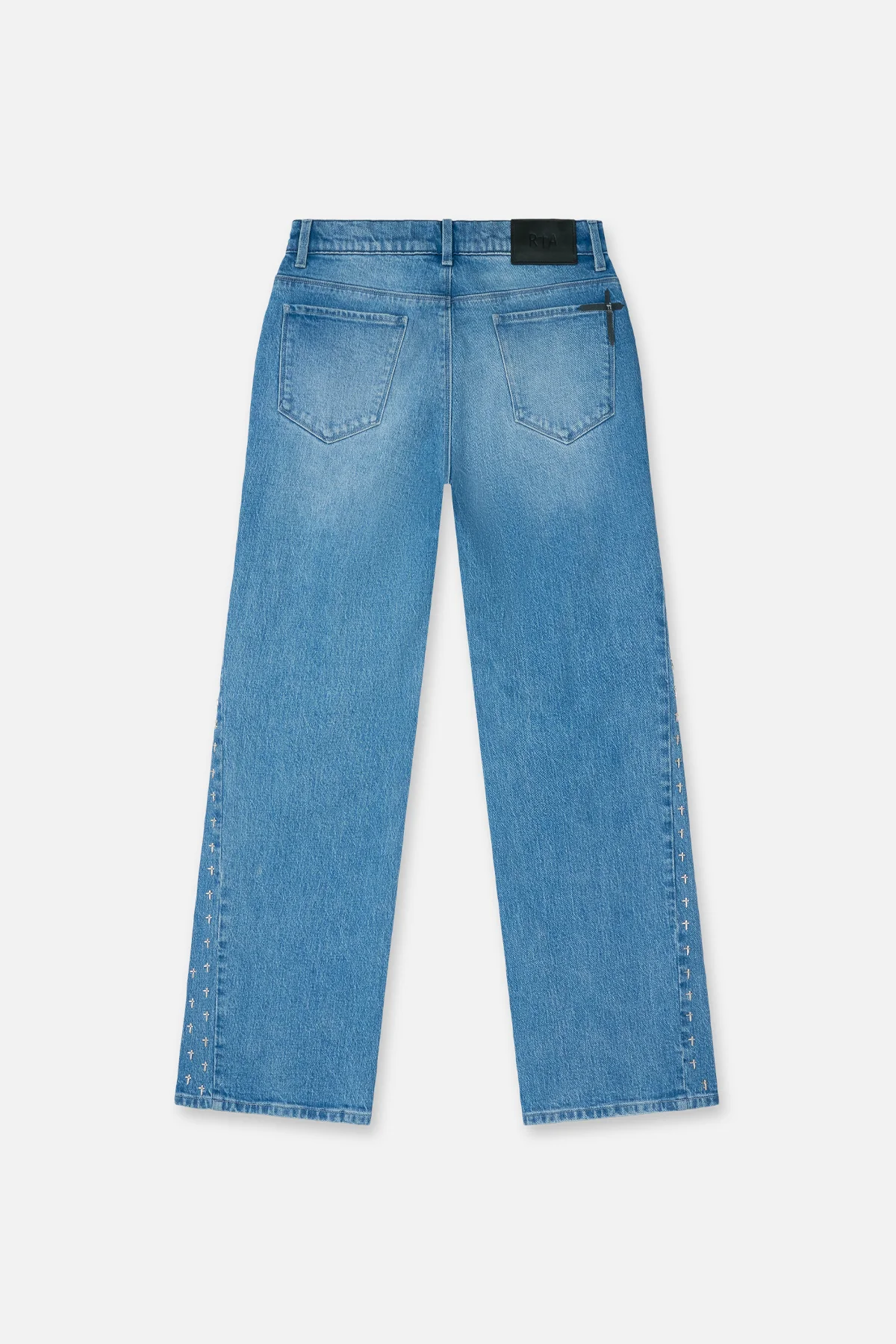 ZED STRAIGHT LEG JEAN | BLUE CROSS PANELS