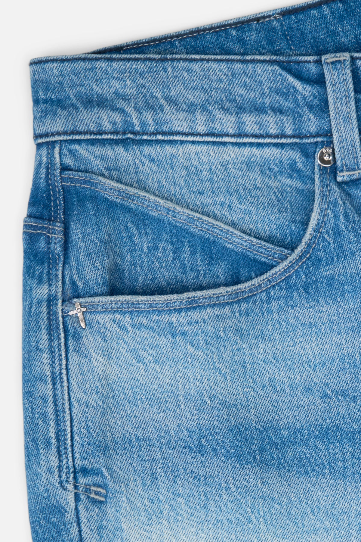 ZED STRAIGHT LEG JEAN | BLUE CROSS PANELS
